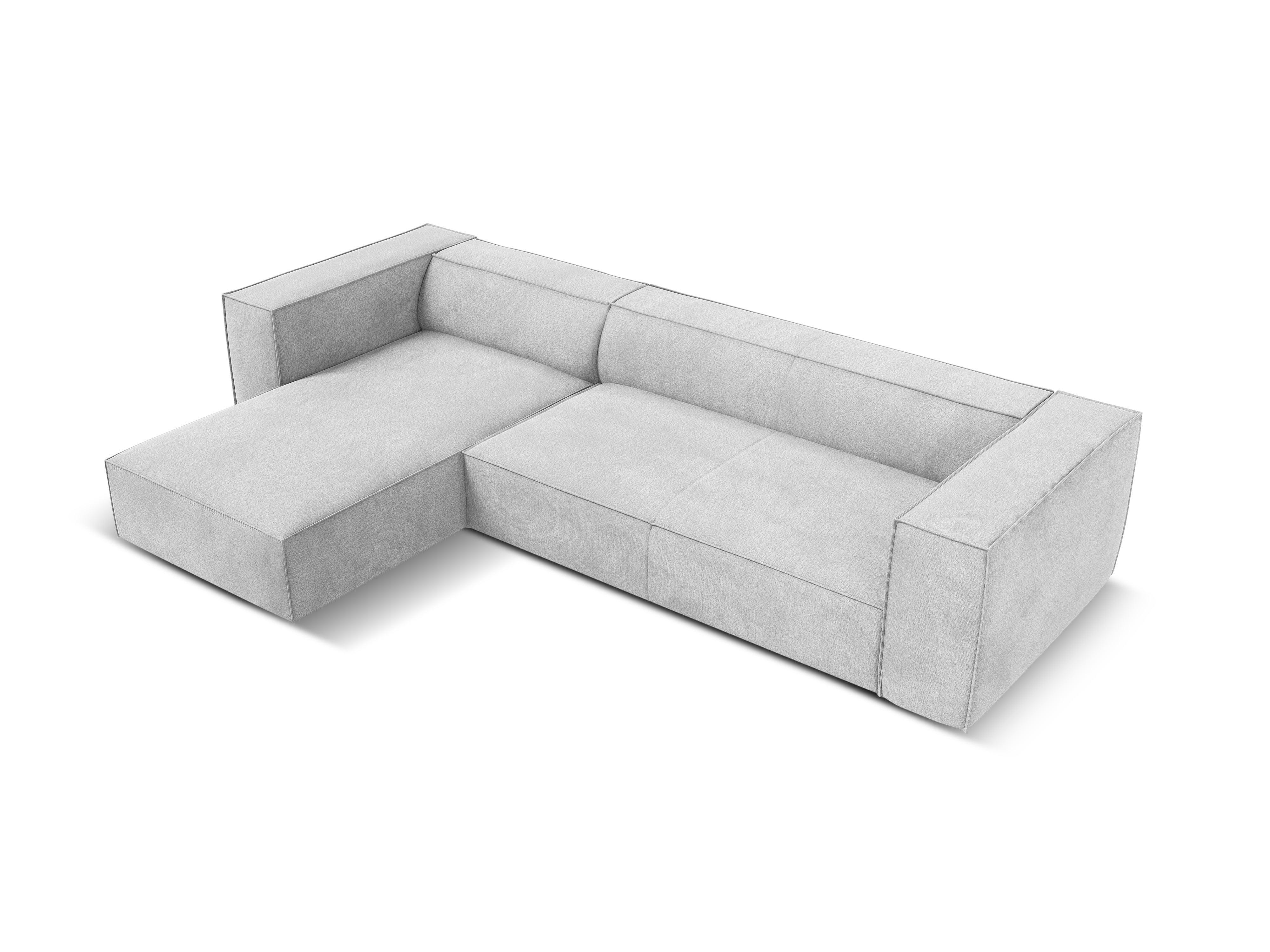 Narożnik lewostronny MADAME srebrny Windsor & Co Eye on Design