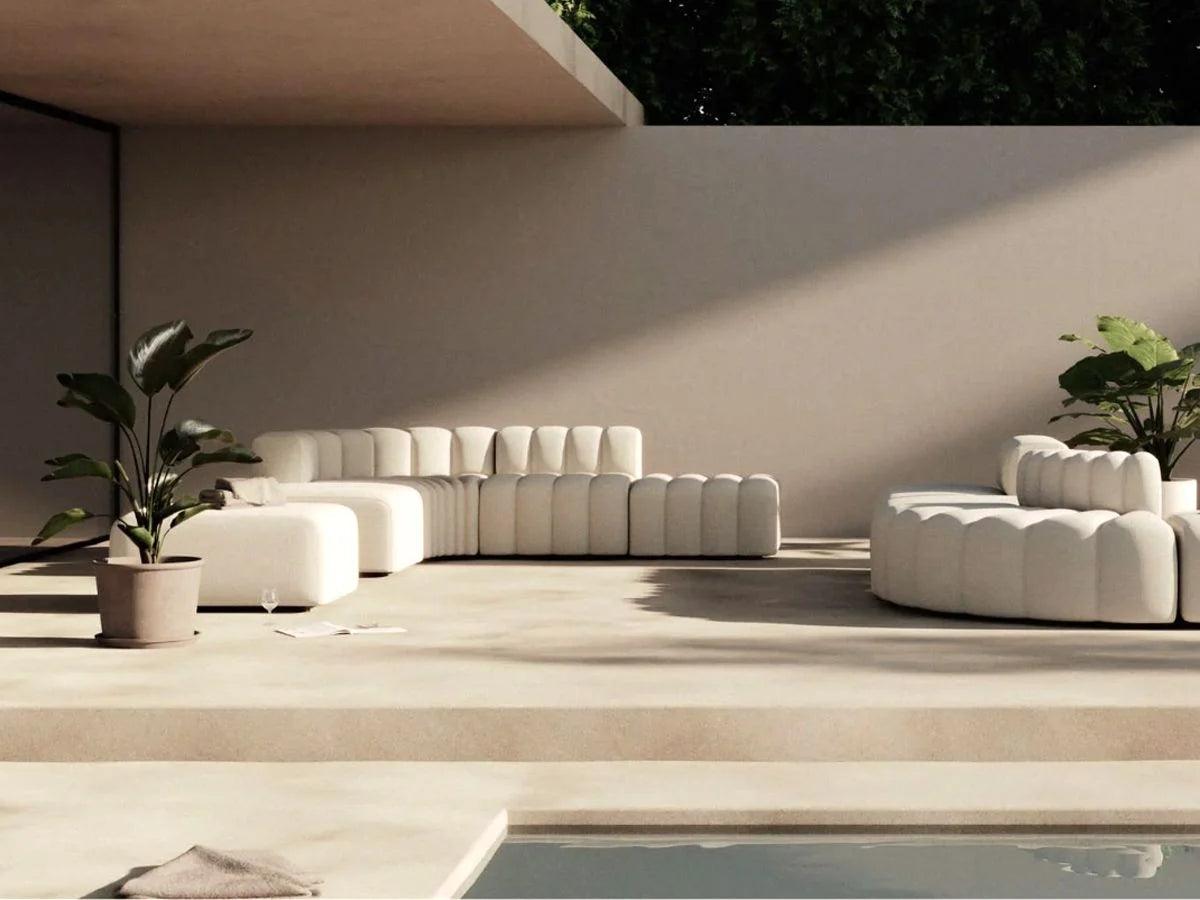 Narożnik modułowy zewnętrzny STUDIO piaskowy NORR11 Eye on Design