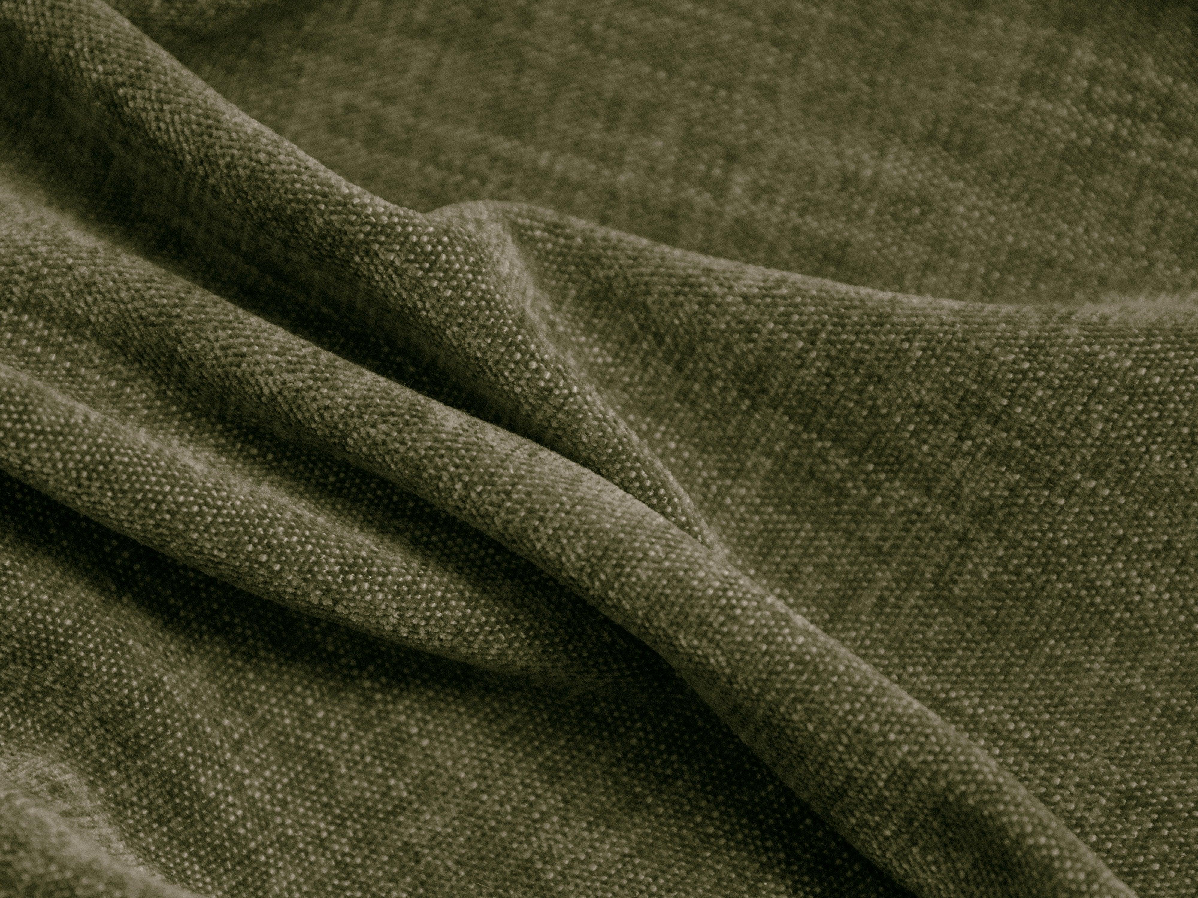 Narożnik panoramiczny lewostronny MONI zielony Maison Heritage Eye on Design