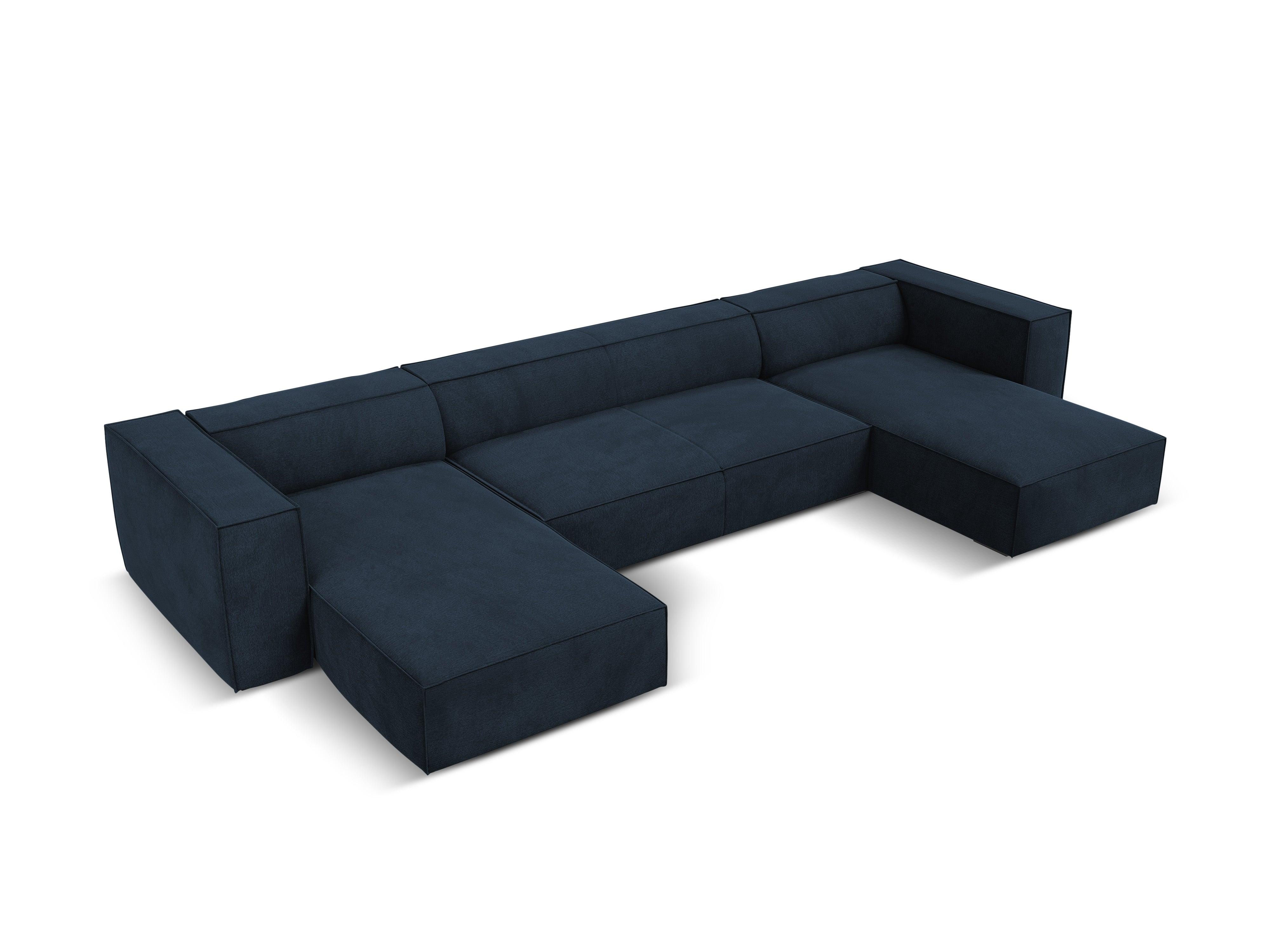 Narożnik panoramiczny MADAME granatowy Windsor & Co Eye on Design