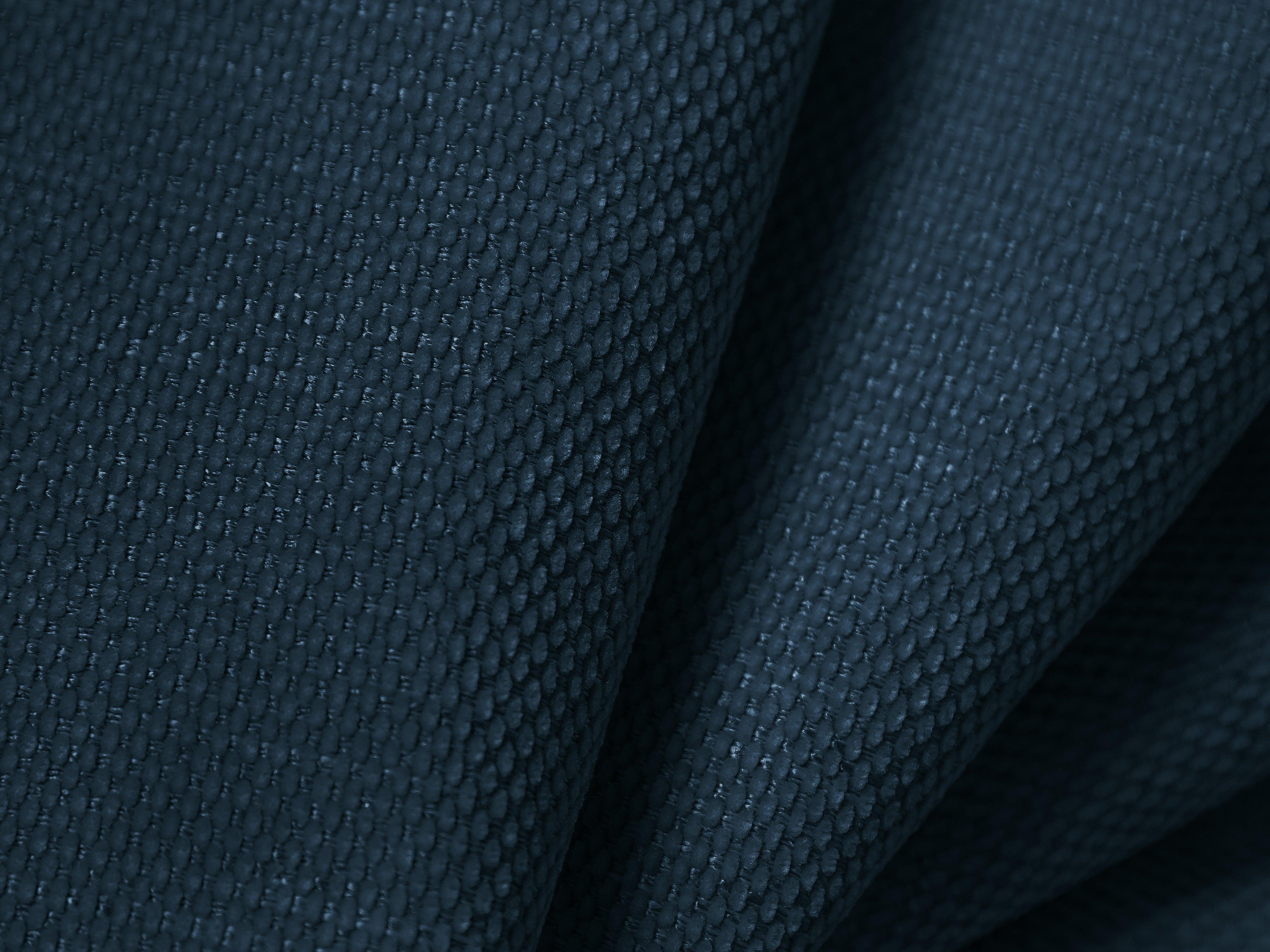 Narożnik panoramiczny prawostronny FRANCESCA granat królewski szenil Milo Casa Eye on Design