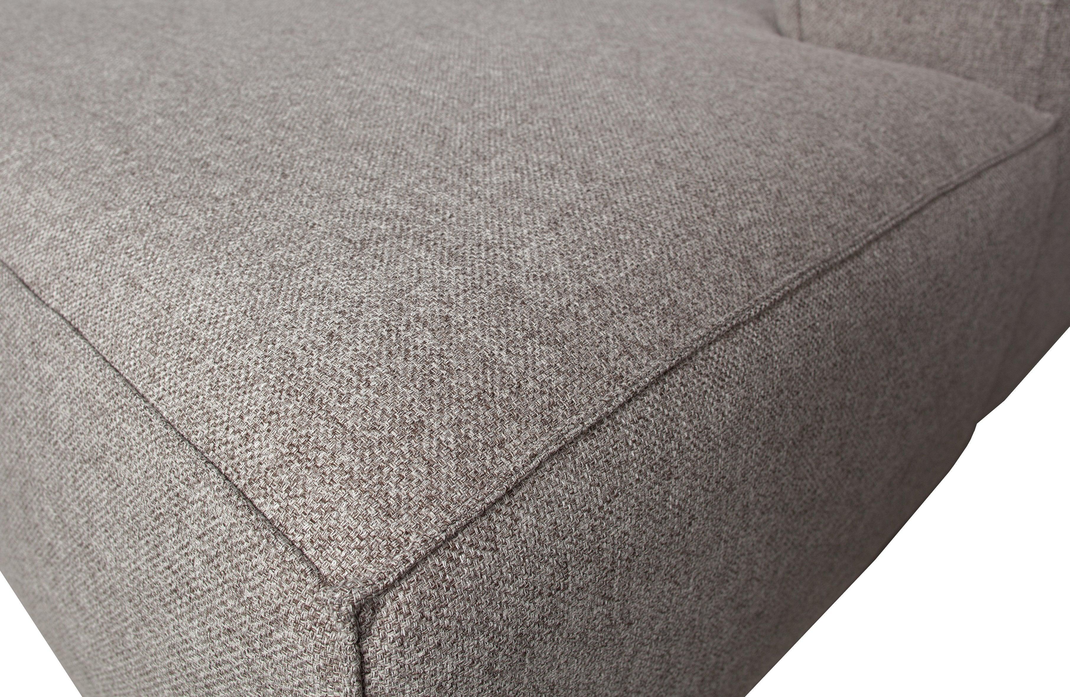 Narożnik prawostronny z poduszkami BEAN jasnoszary Woood Exclusive Eye on Design