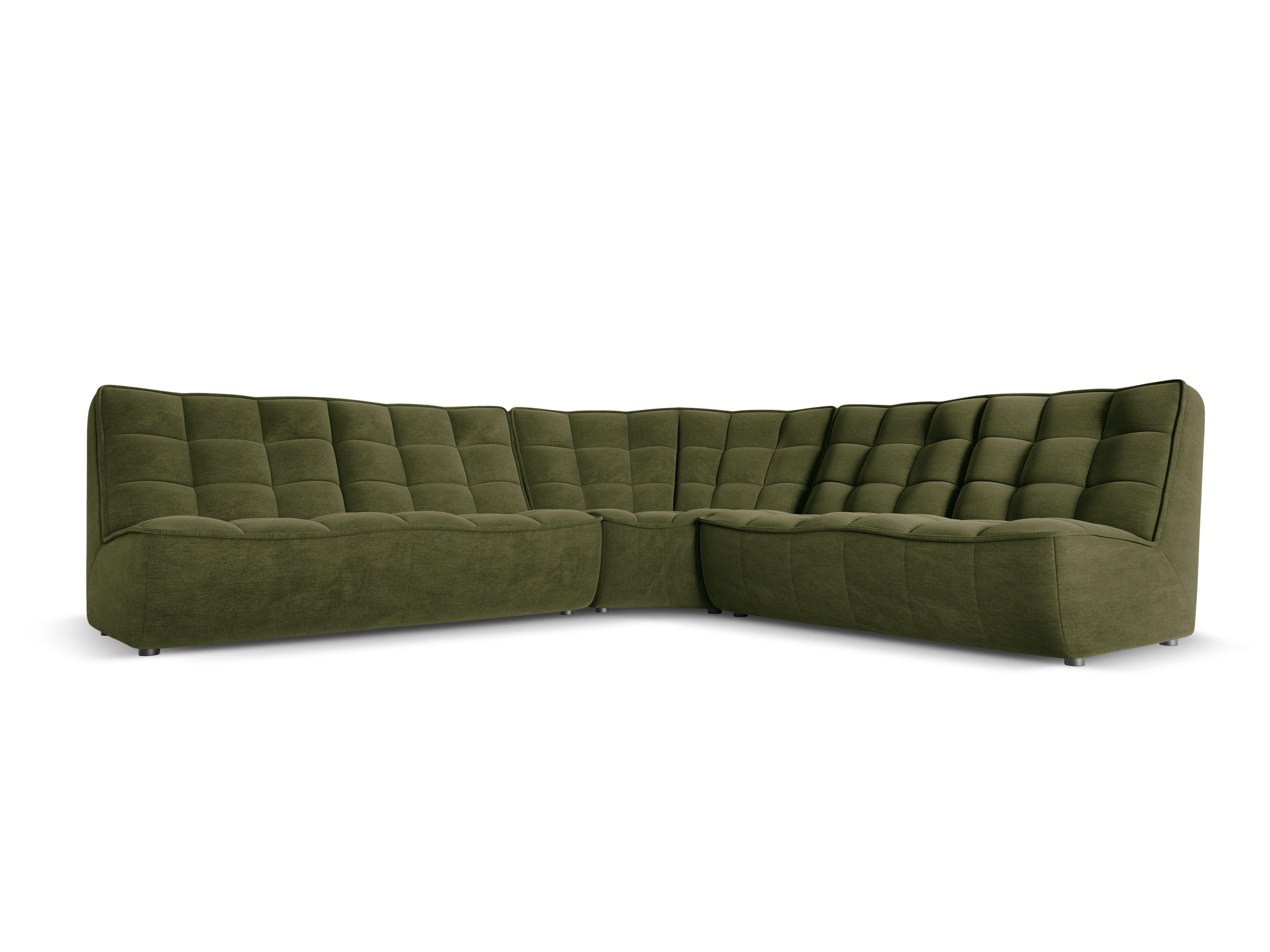 Narożnik symetryczny MONI zielony Maison Heritage Eye on Design