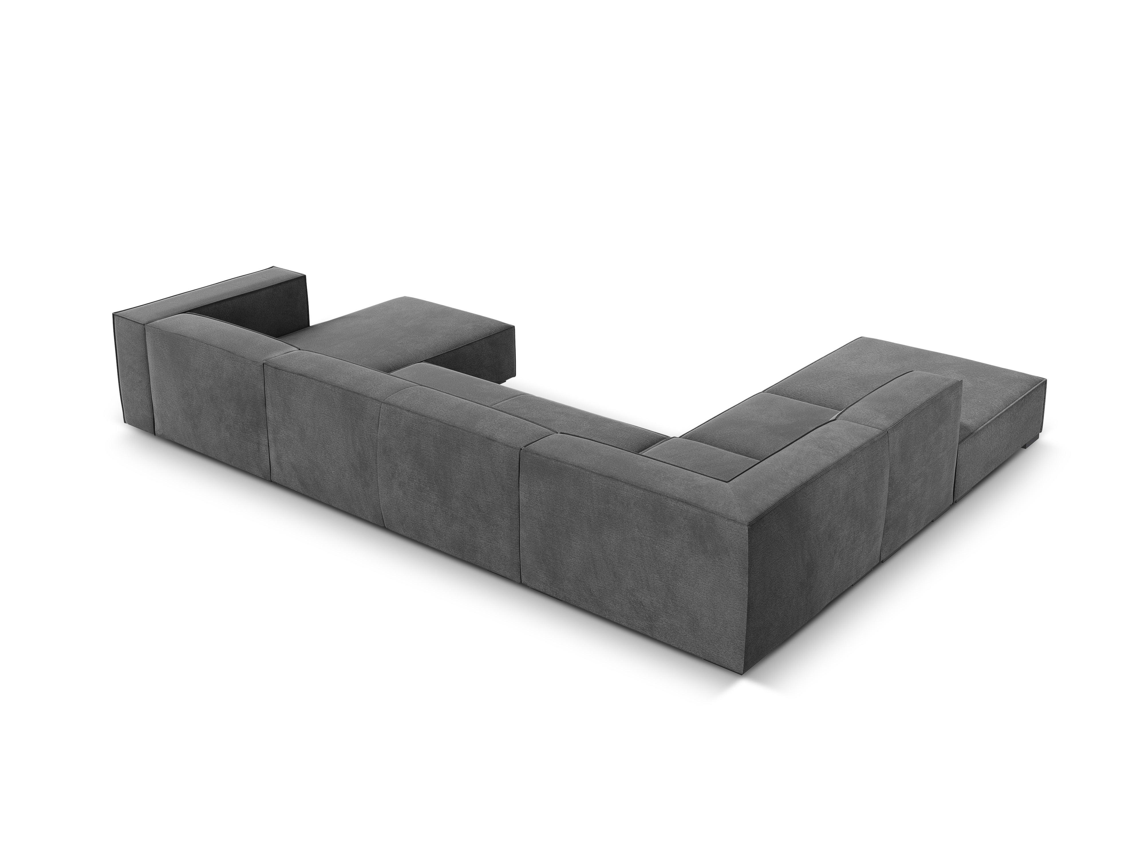 Narożnik w kształcie U lewostronny MADAME szary Windsor & Co Eye on Design