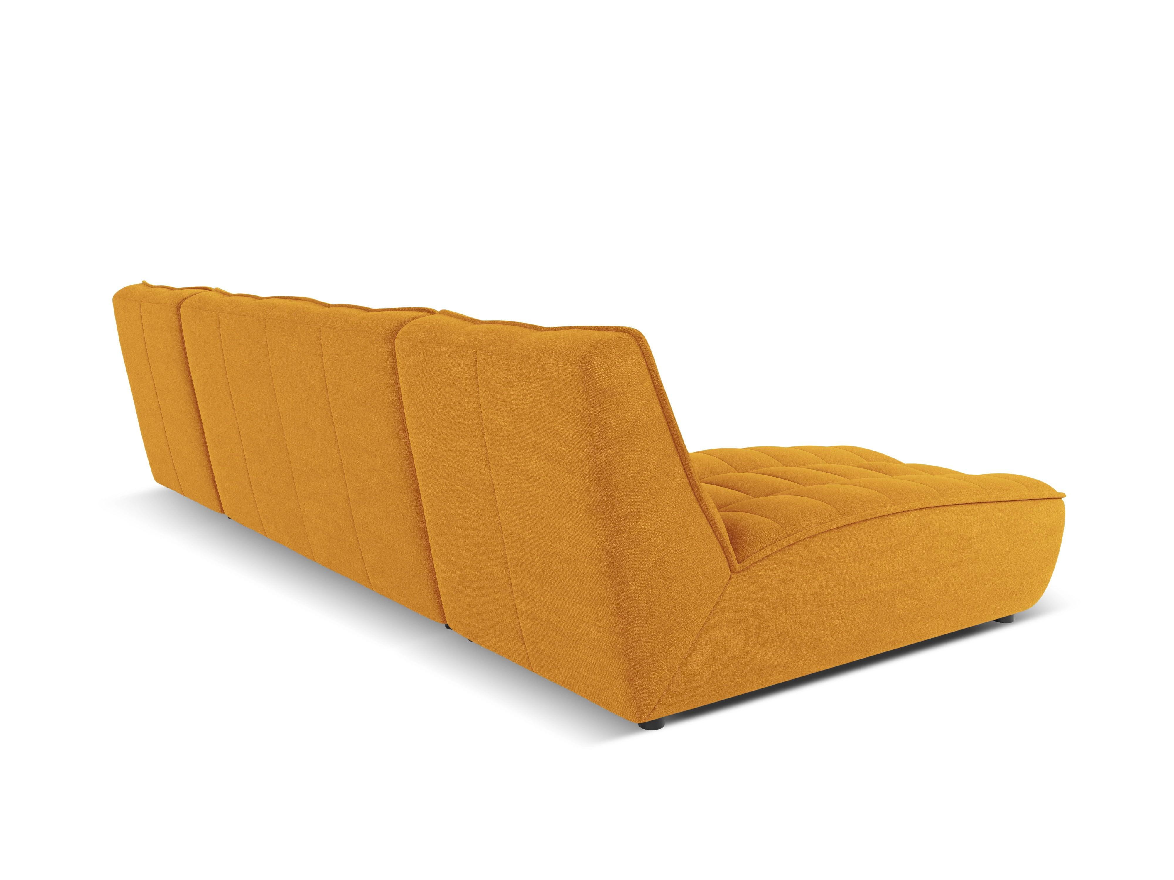 Narożnik w kształcie U MONI musztardowy Maison Heritage Eye on Design