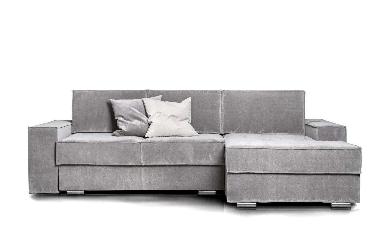 Narożnik z funkcją spania lewostronny TYBERIAS Rosanero Eye on Design