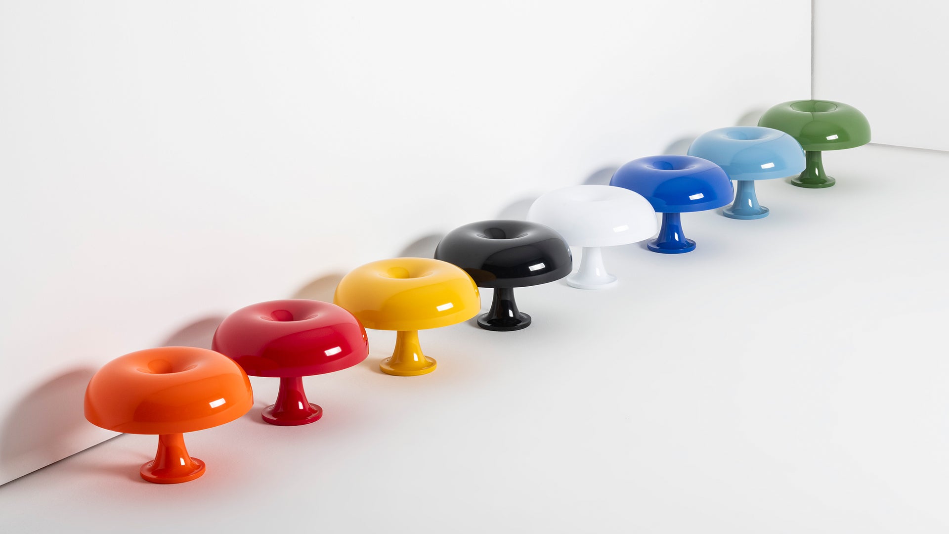 Stolní lampa NESSINO modrá