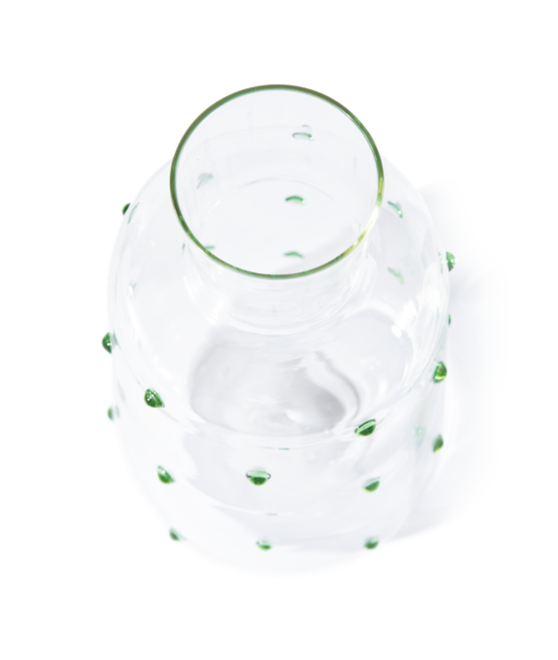 Skleněná karafa NOB FAT olivová