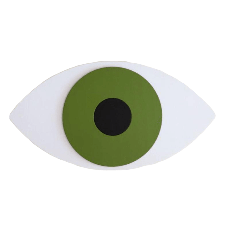 Dekoracja ścienna oko HERBAL 3D Na_ha_ku Eye on Design