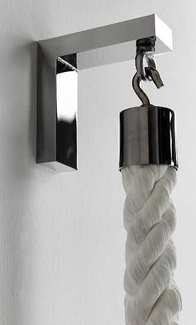 Nástěnné uchycení pro věšák LA CIMA stříbrné