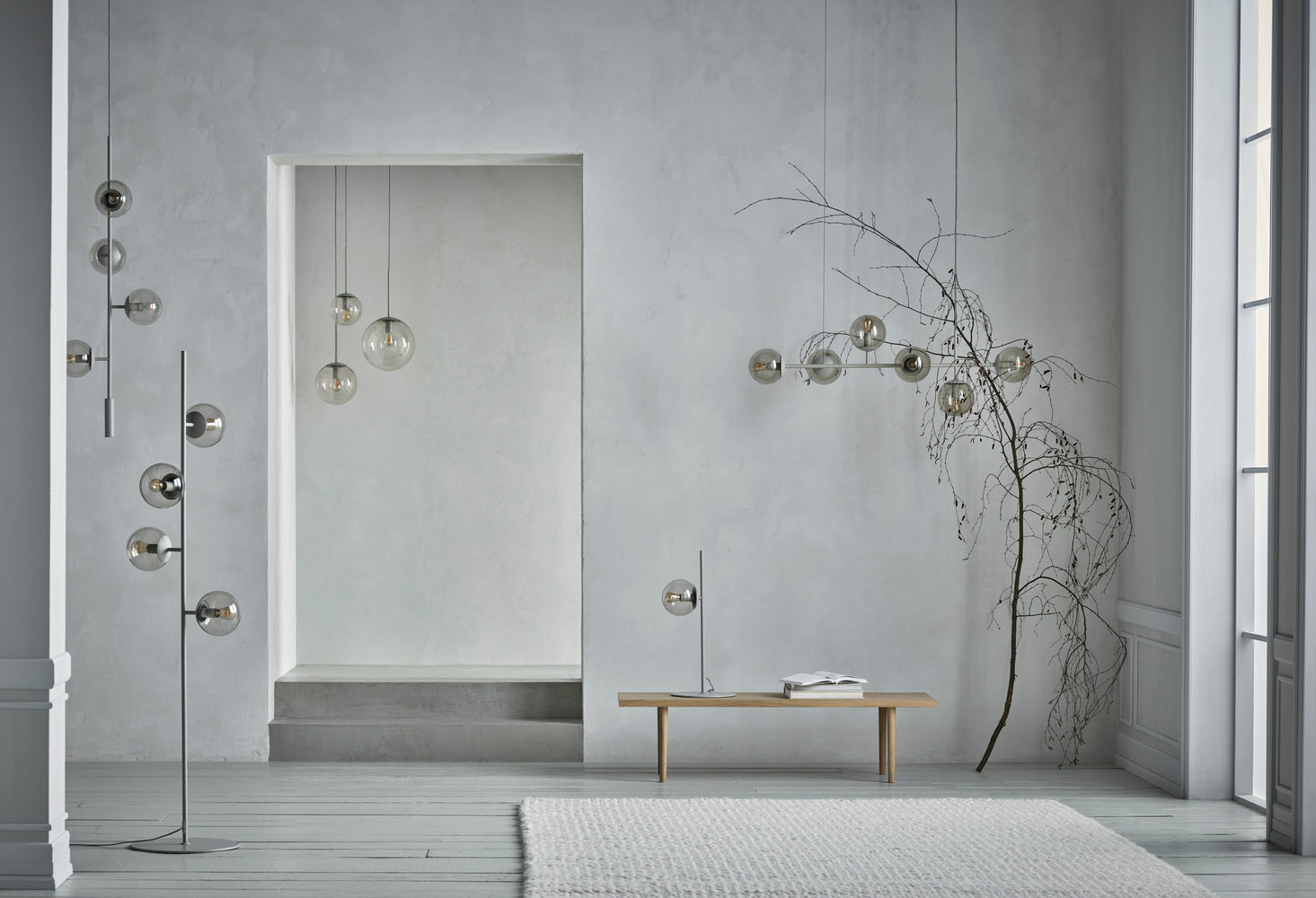 Stolní lampa ORB černá