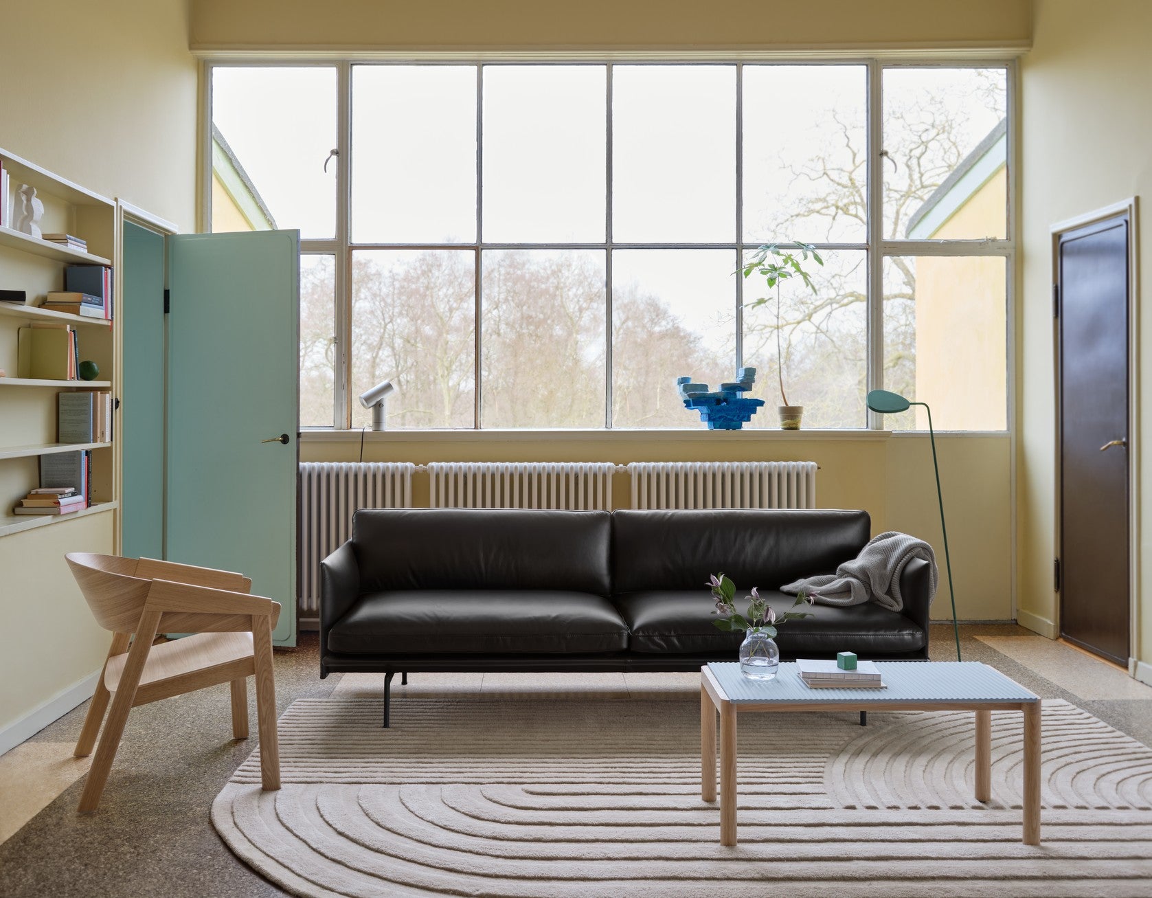 Koberec RELEVO zlomená bílá