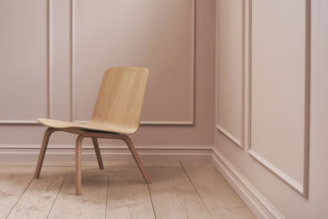 Palm armchair oak veneer