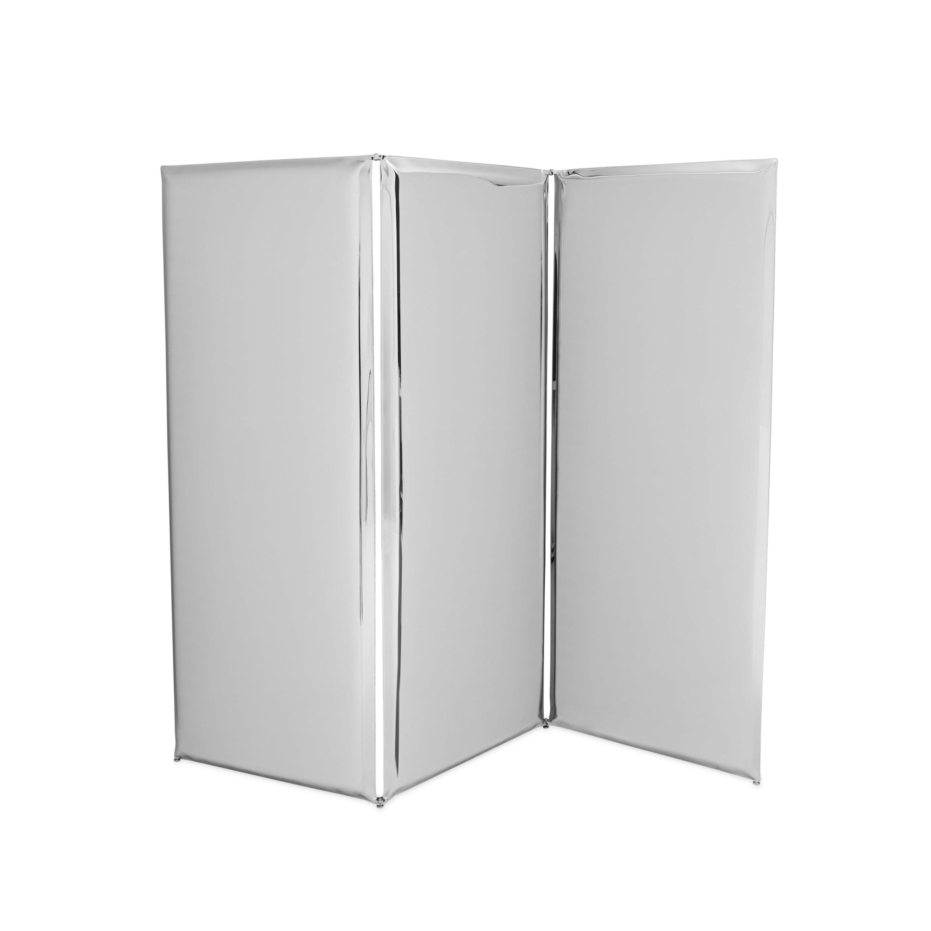 Parawan SONAR MIRROR inox – Zieta Studio