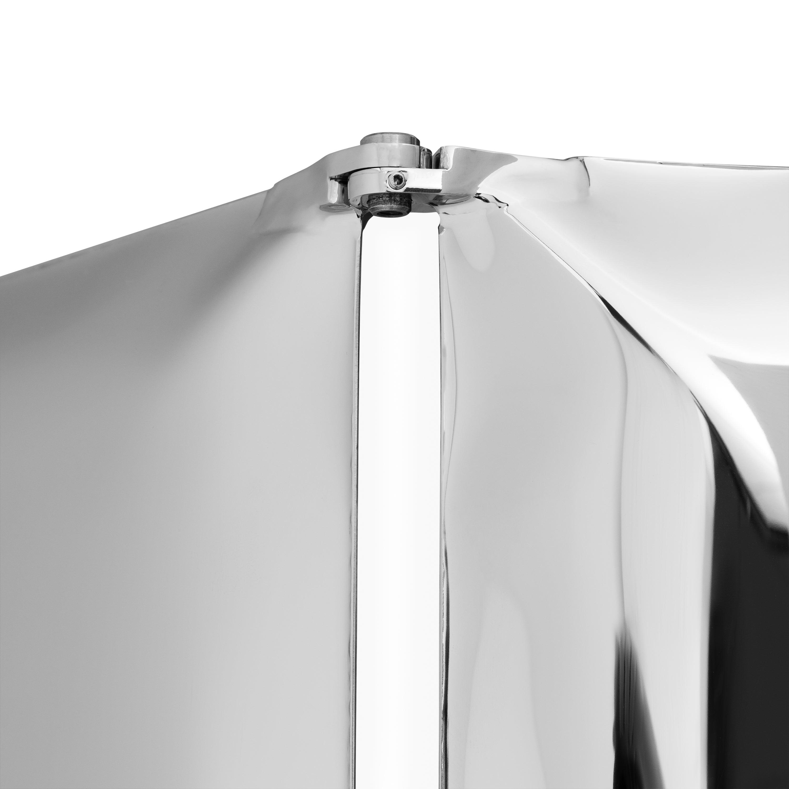Parawan SONAR MIRROR inox – Zieta Studio