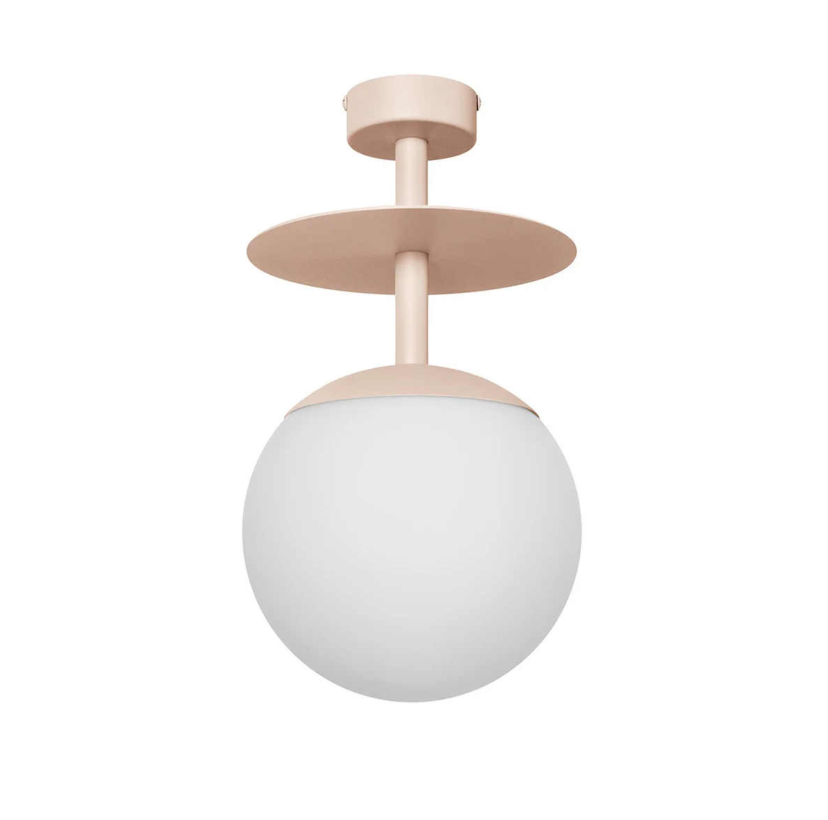 Stropní lampa PLAAT béžová