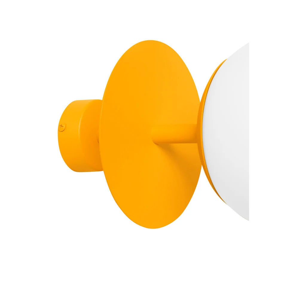 Stropní lampa PLAAT oranžová