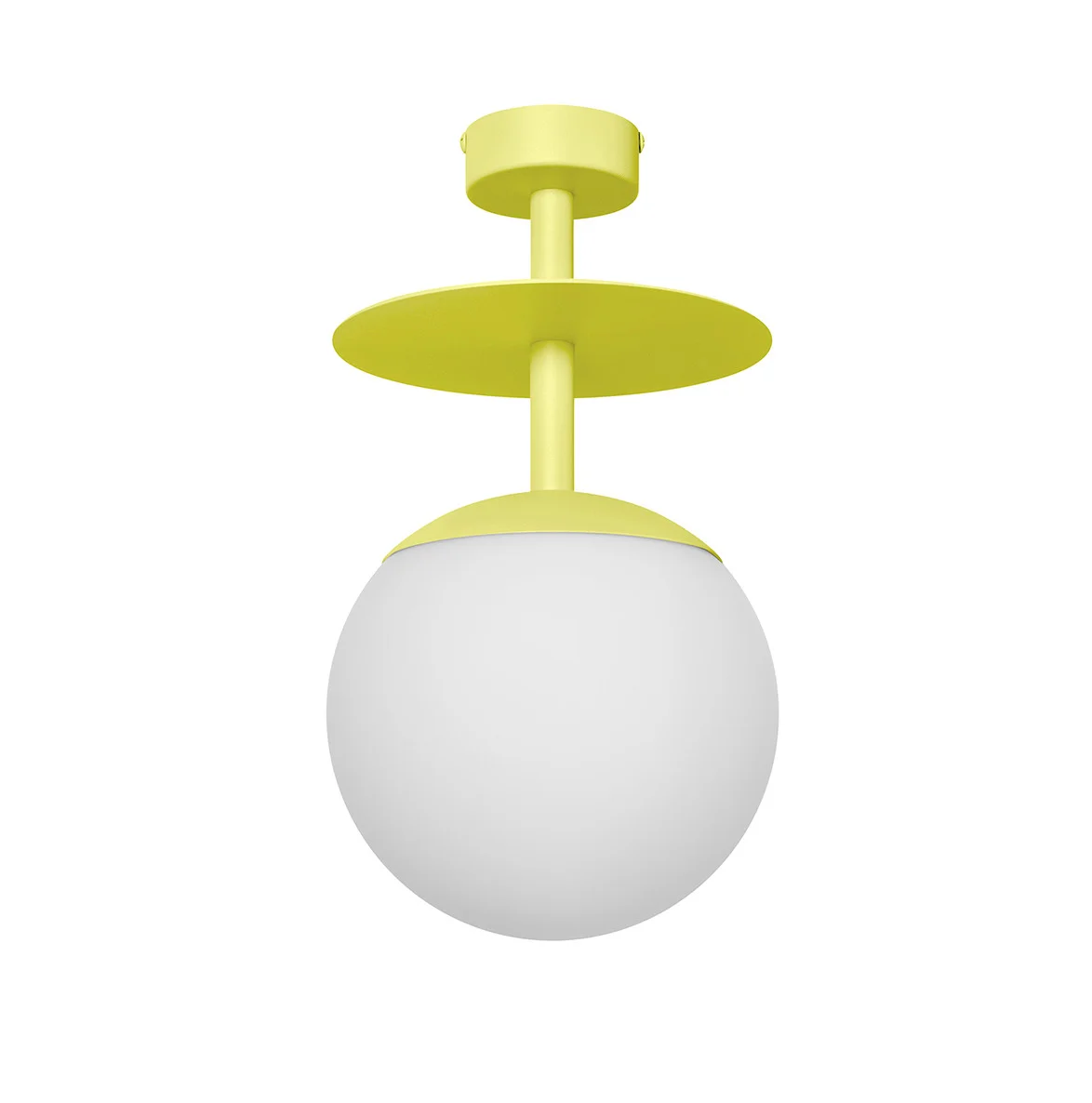 Stropní lampa PLAAT jasně žlutá