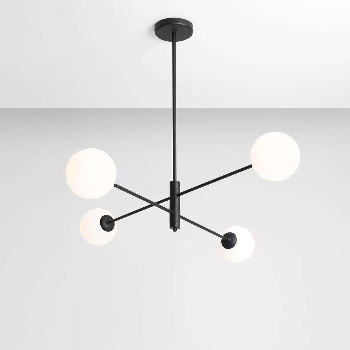 Plafon HOMME QUATRO czarny Artera Eye on Design