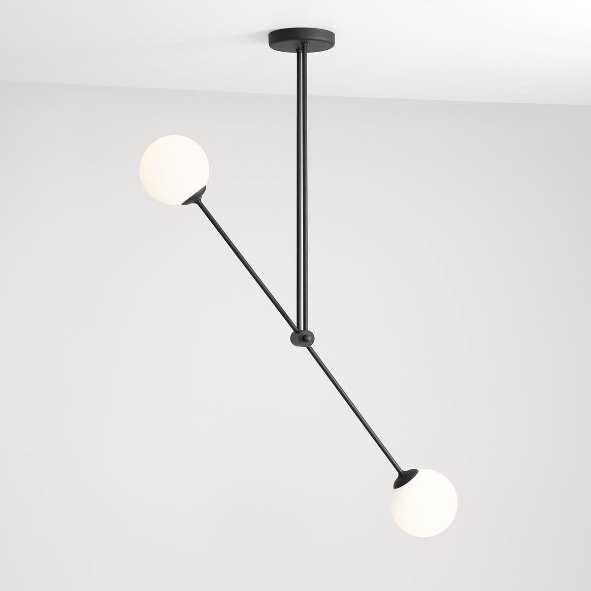 Plafon OHIO SLIM czarny Artera Eye on Design