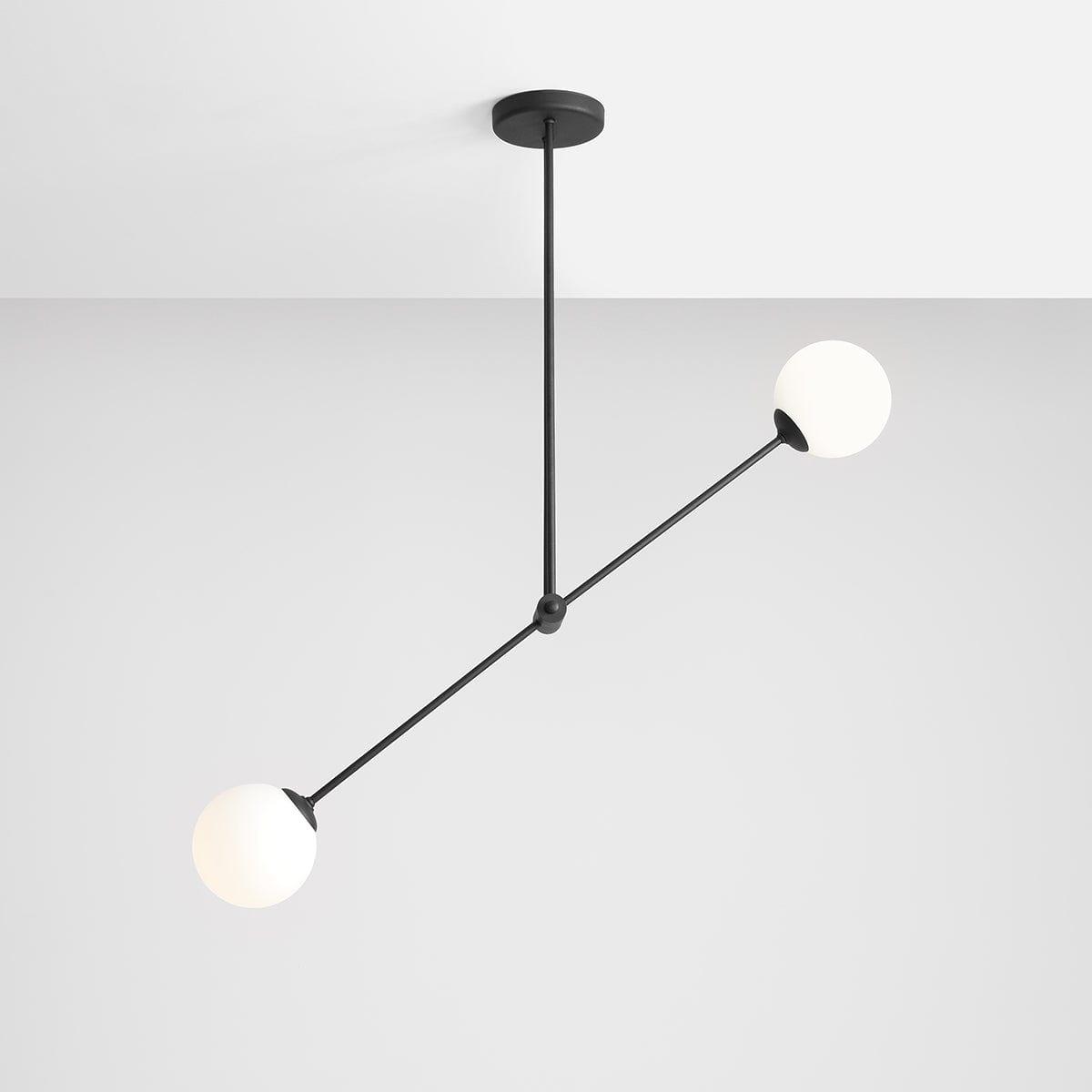 Plafon OHIO SLIM czarny Artera Eye on Design