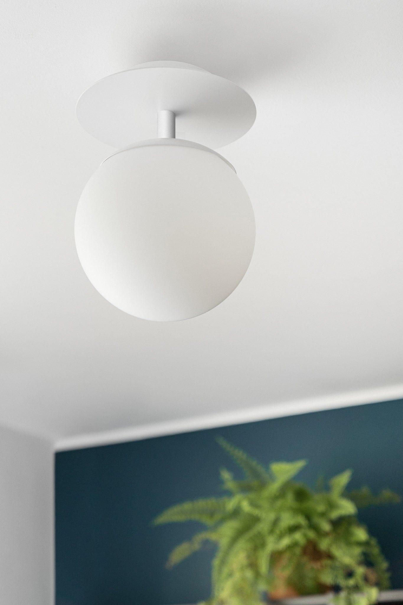Plafon PLAAT biały Ummo Eye on Design