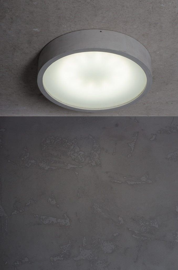 Plafon PLAN betonowy Loftlight Eye on Design