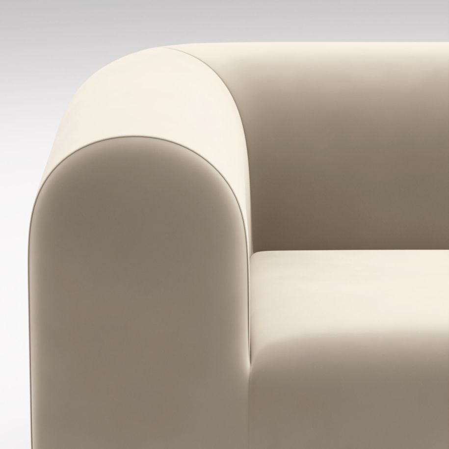 Pohovka pro 4 osoby PLUMP čalouněná