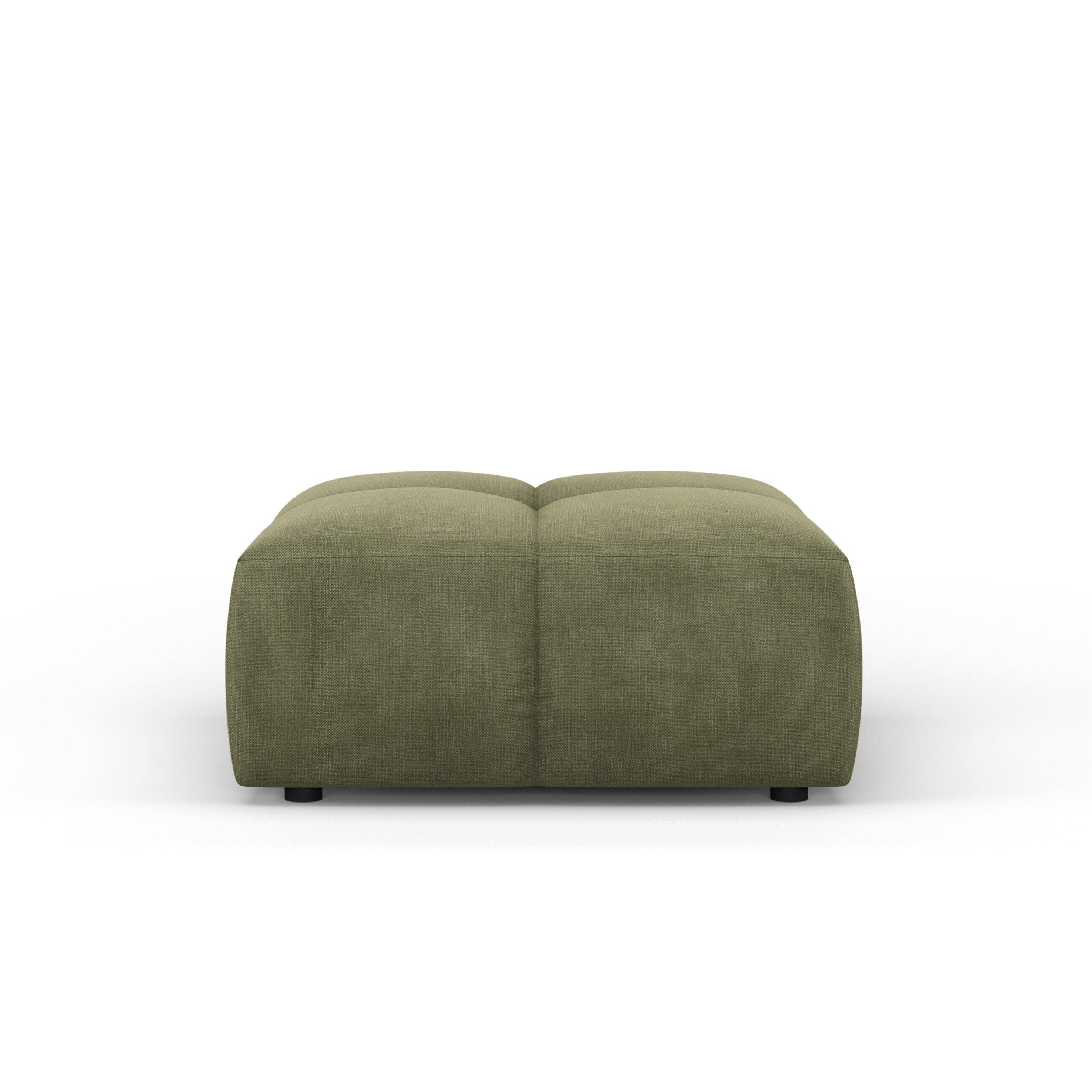 Podnóżek FRANCESCA jasnozielony szenil Milo Casa Eye on Design