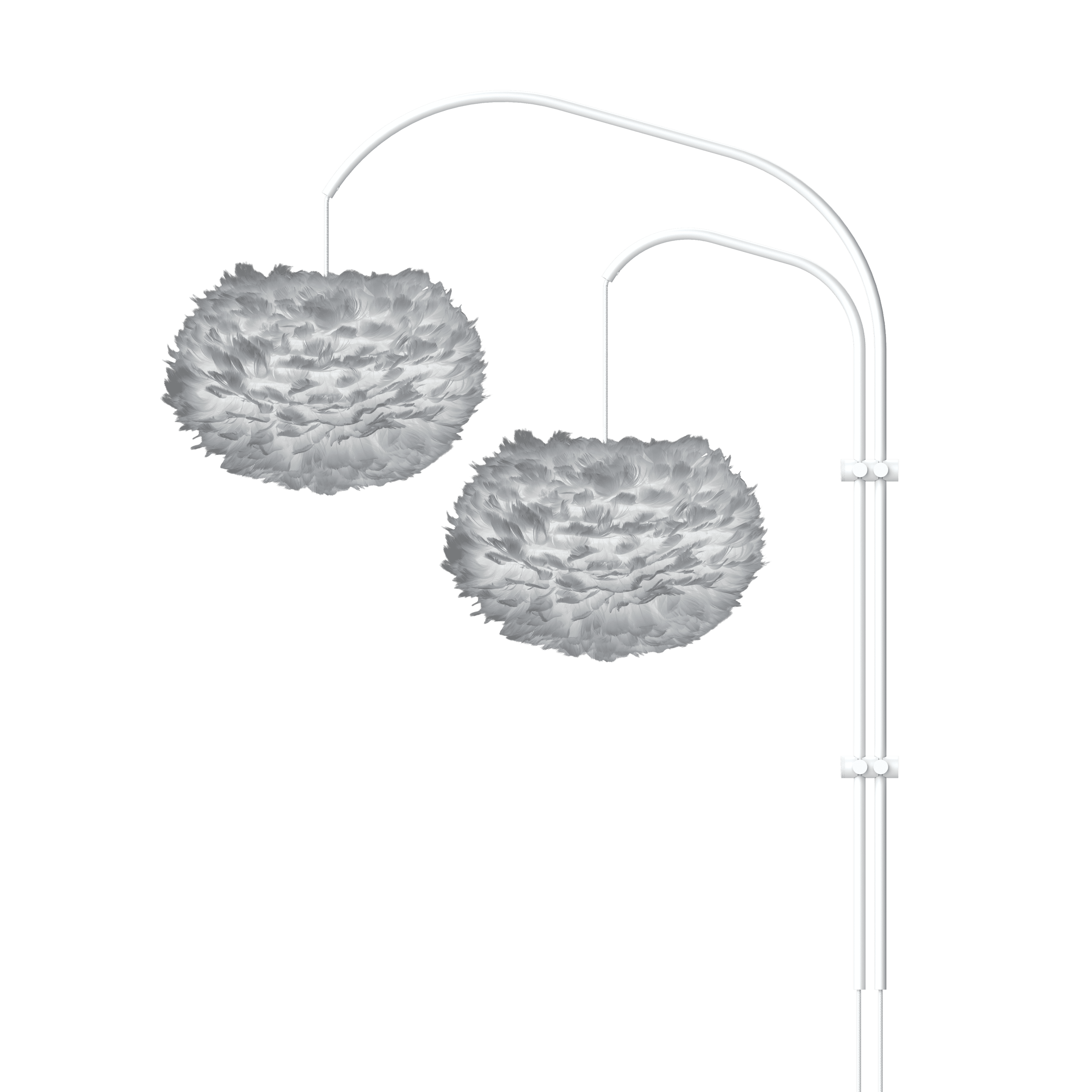 Podstawa lampy ściennej WILLOW DOUBLE biały UMAGE Eye on Design