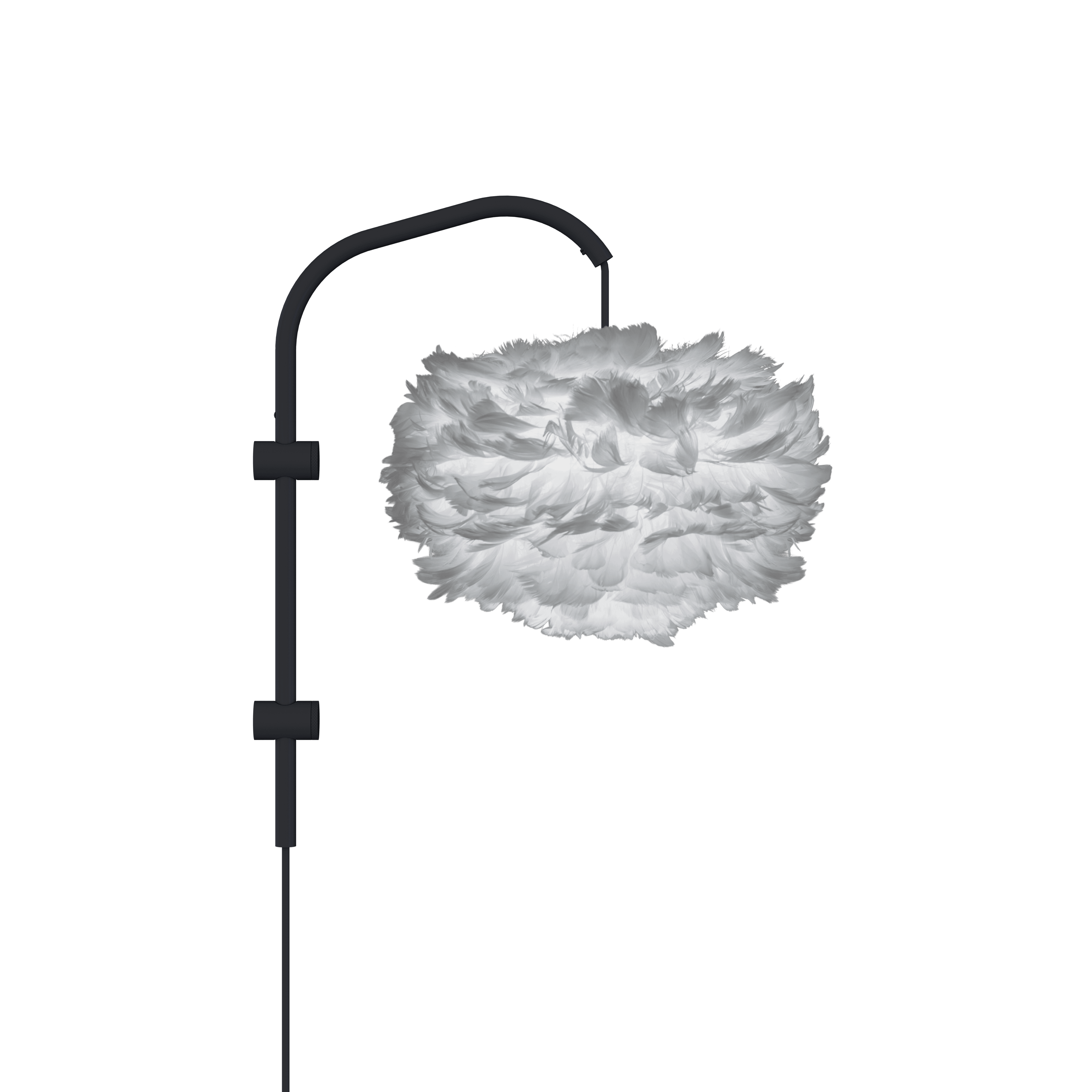 Podstawa lampy ściennej WILLOW MINI czarny UMAGE Eye on Design