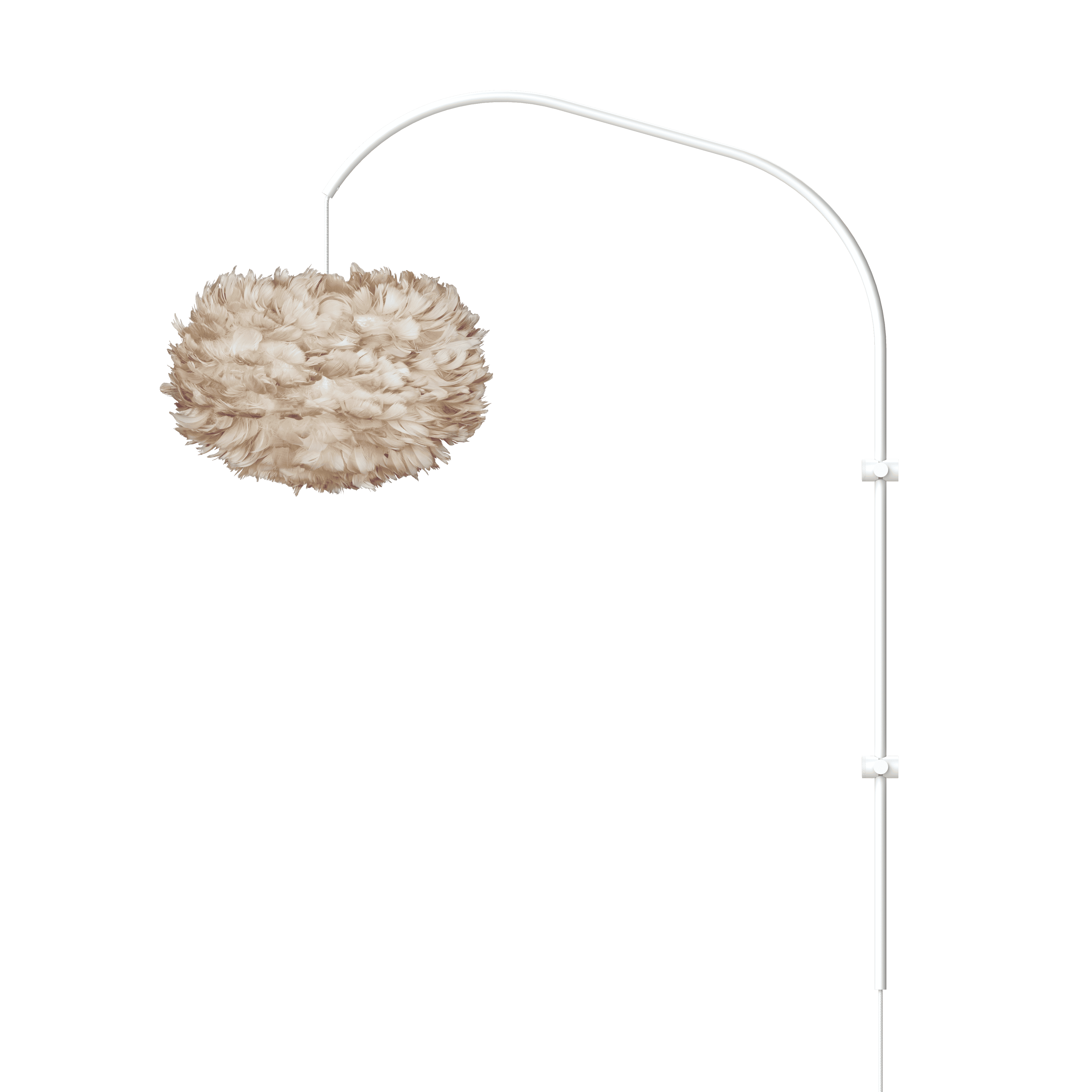 Podstawa lampy ściennej WILLOW SINGLE biały UMAGE Eye on Design