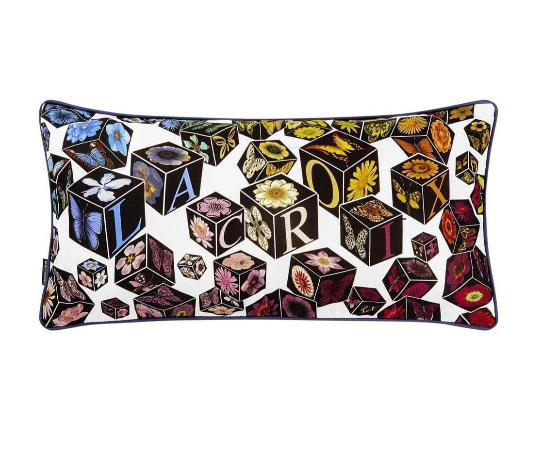 Poduszka dwustronna NATURE GAMES bawełniana satyna Christian Lacroix Eye on Design