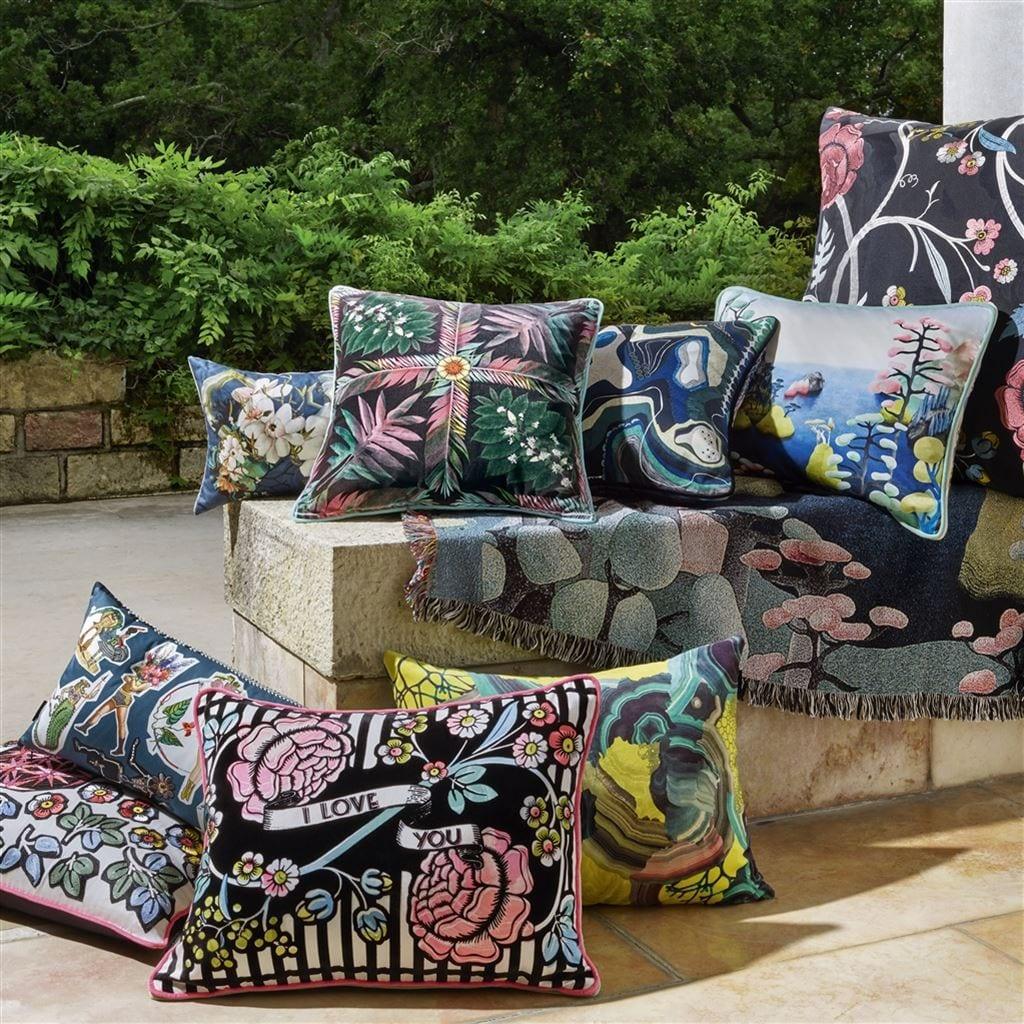 Poduszka GARDEN MIX bawełniana satyna Christian Lacroix Eye on Design