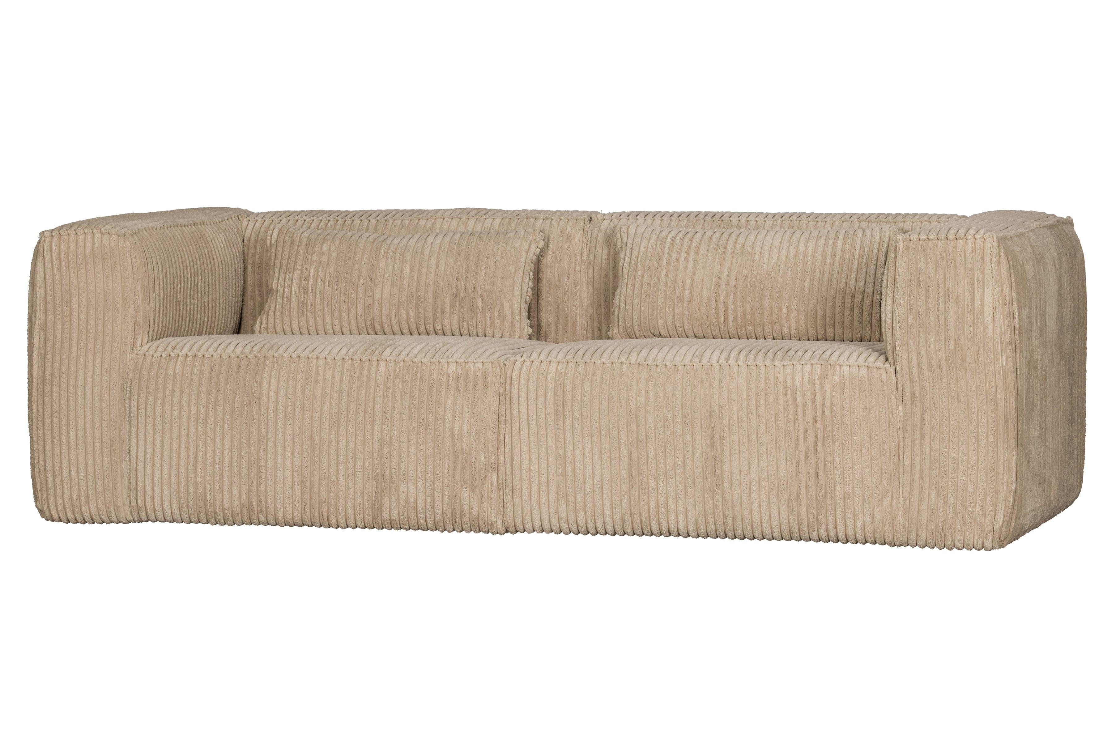 Poduszka sztruksowa BEAN RIB beżowy Woood Exclusive Eye on Design