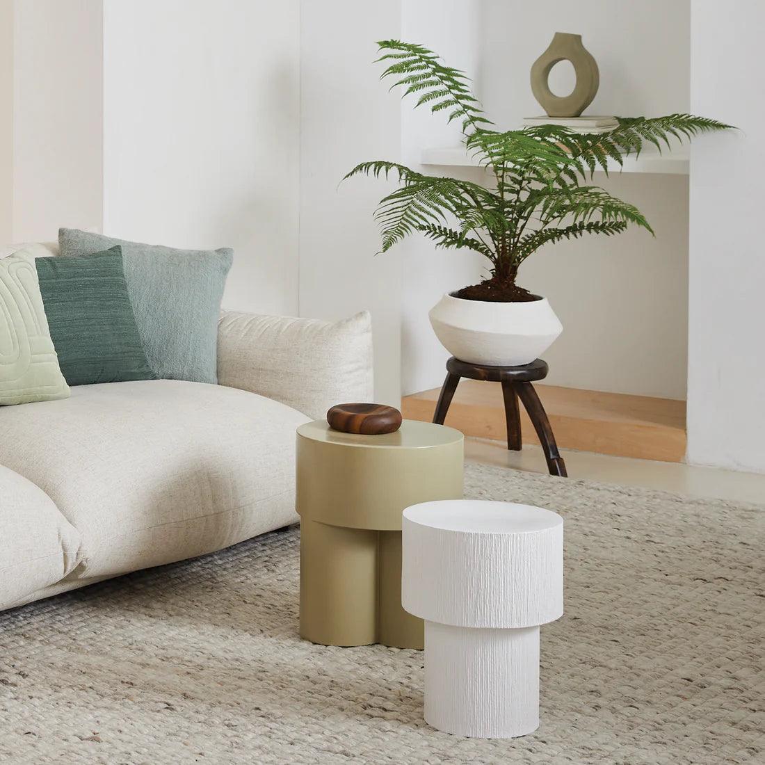 Poduszka UNC w kolorze trawy morskiej Urban Nature Culture Eye on Design