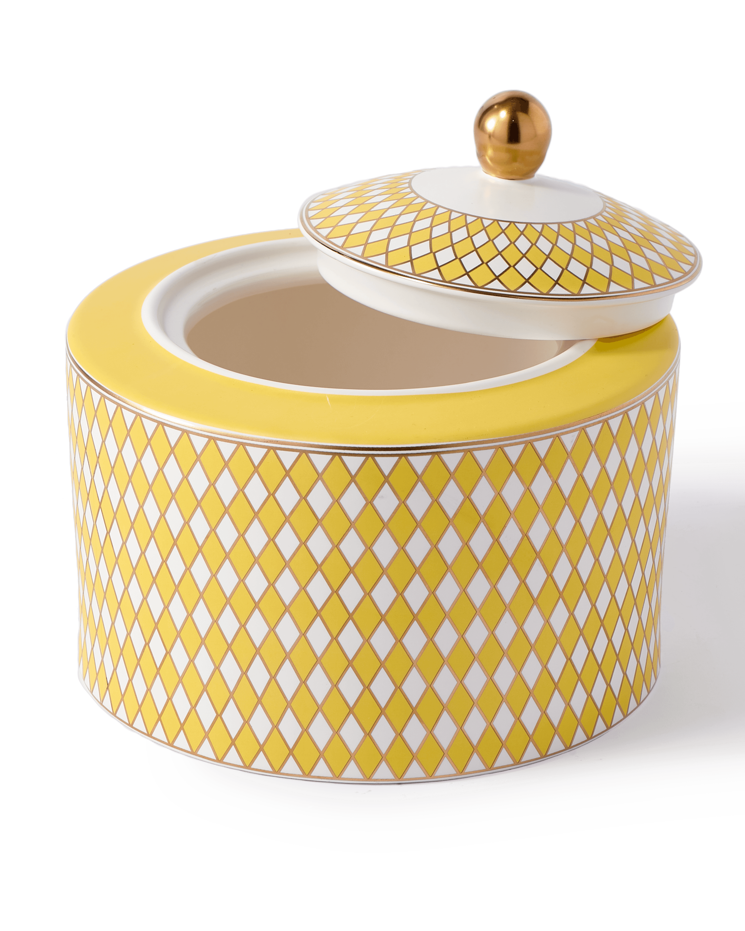 Pojemnik CHESS żółty Pols Potten Eye on Design