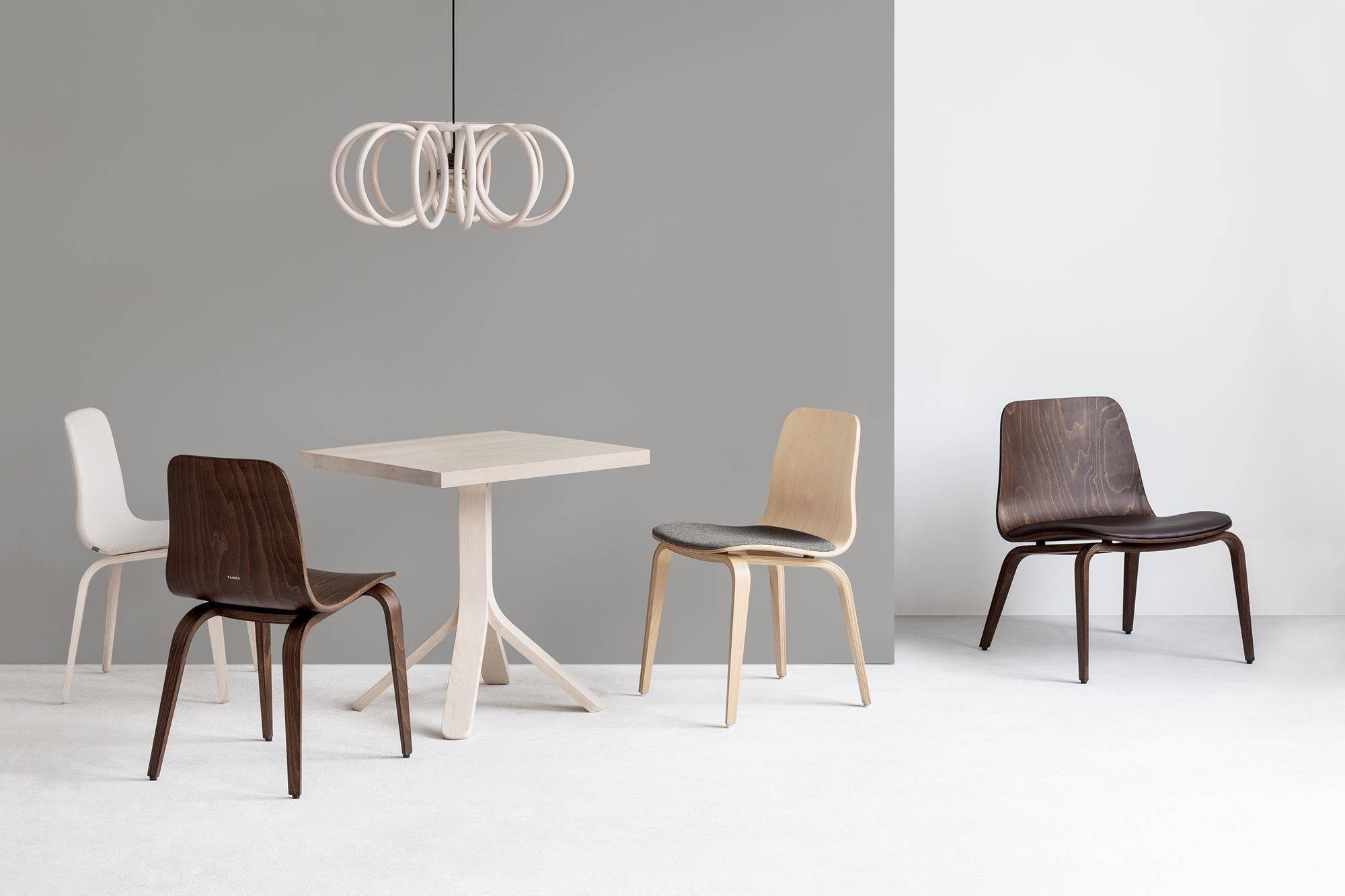 HIPS A-1802/1 Chair Wooden base