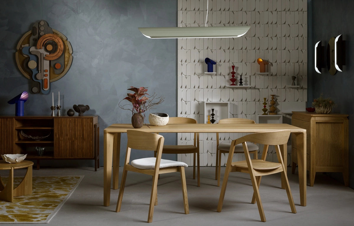 Stolní lampa APOLIN kobaltová