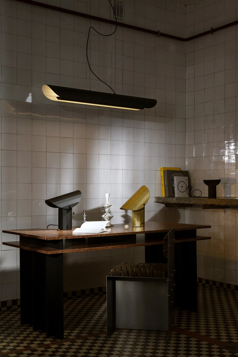 Závěsné svítidlo liniové APOLIN černé