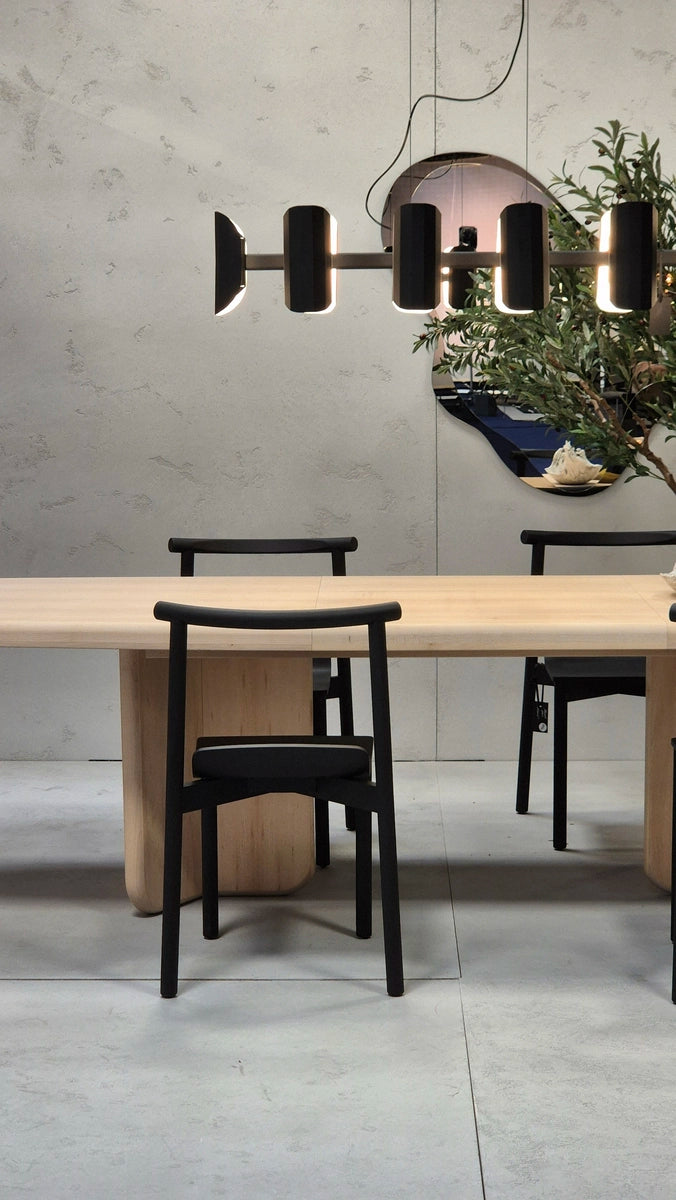 Černá více ramenná závěsná lampa APOLIN