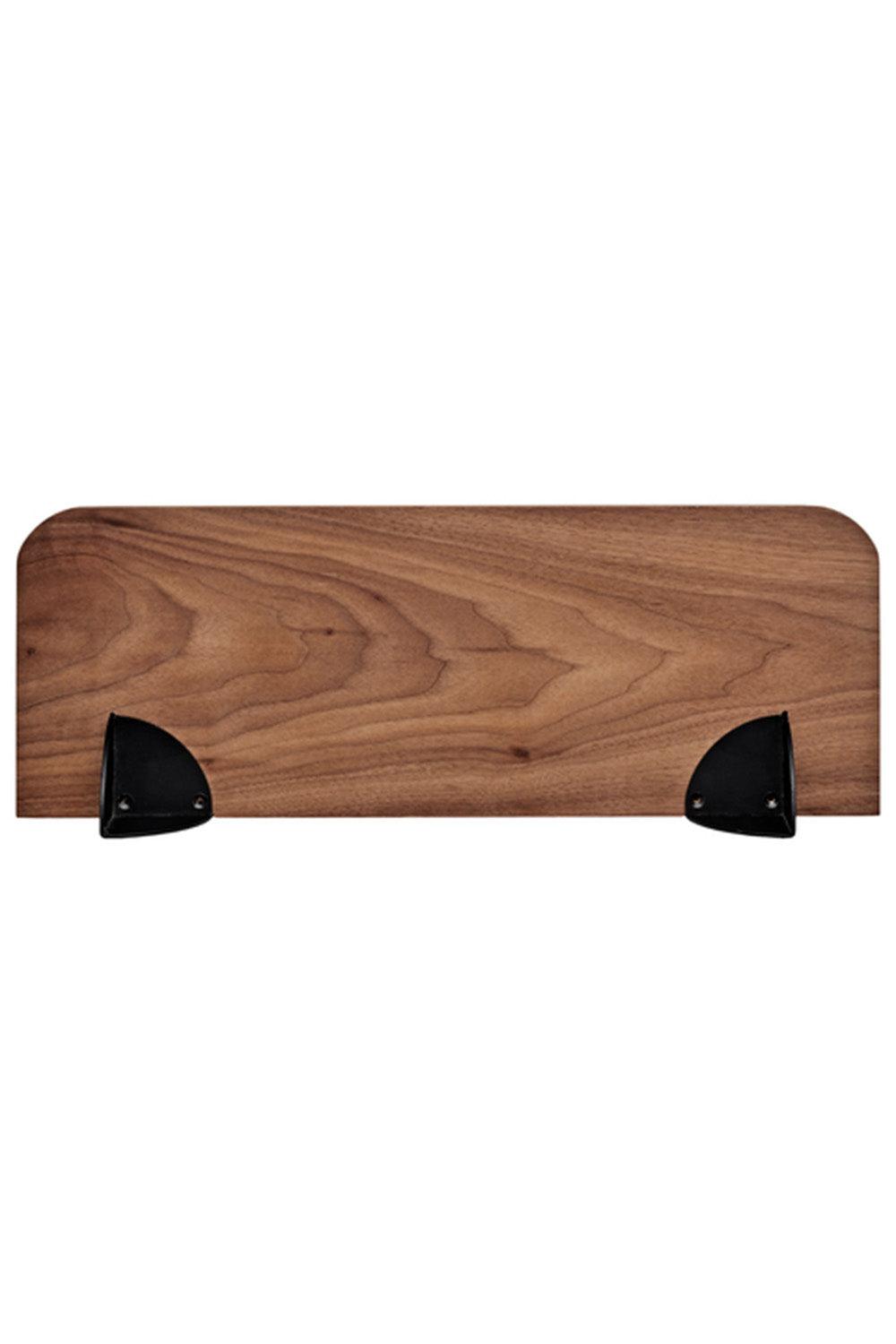 Półka AEDES orzech z czarnym wykończeniem AYTM Eye on Design