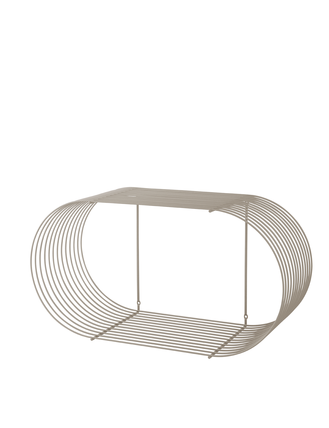 Półka ścienna CURVA taupe AYTM 61.4 cm Eye on Design