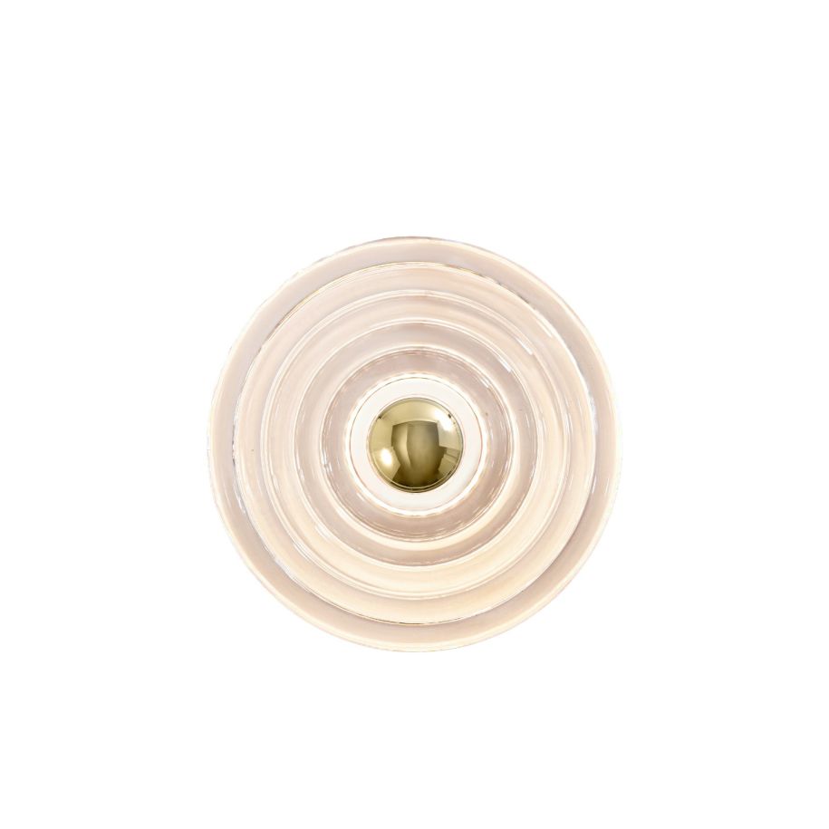 Nástěnná lampa PRESS skleněná