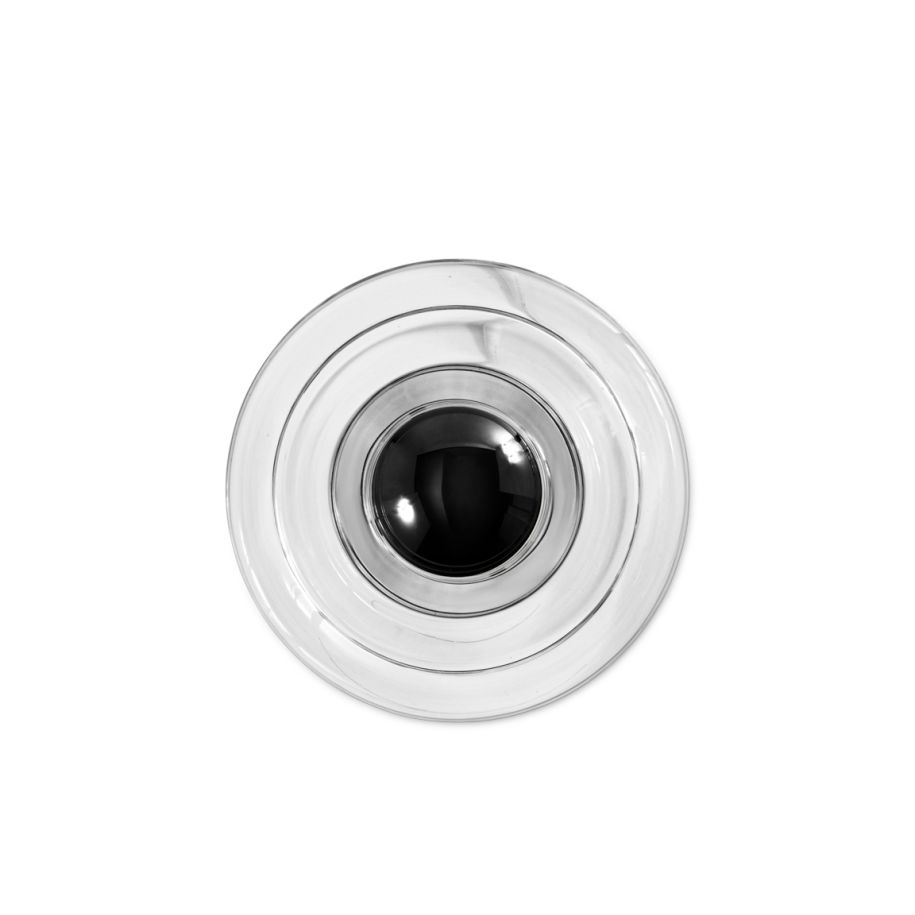 Nástěnná lampa PRESS skleněná