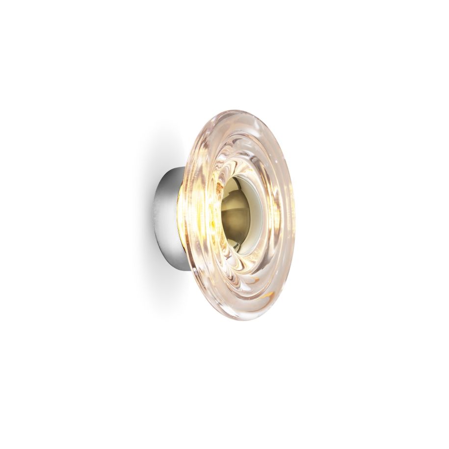 Nástěnná lampa PRESS skleněná