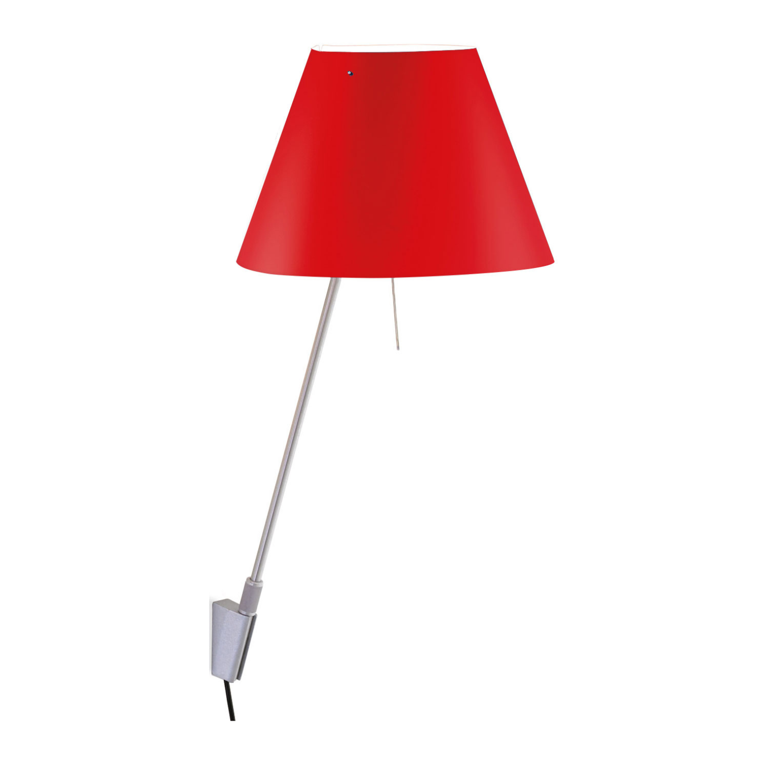 Nástěnná lampa COSTANZINA červená