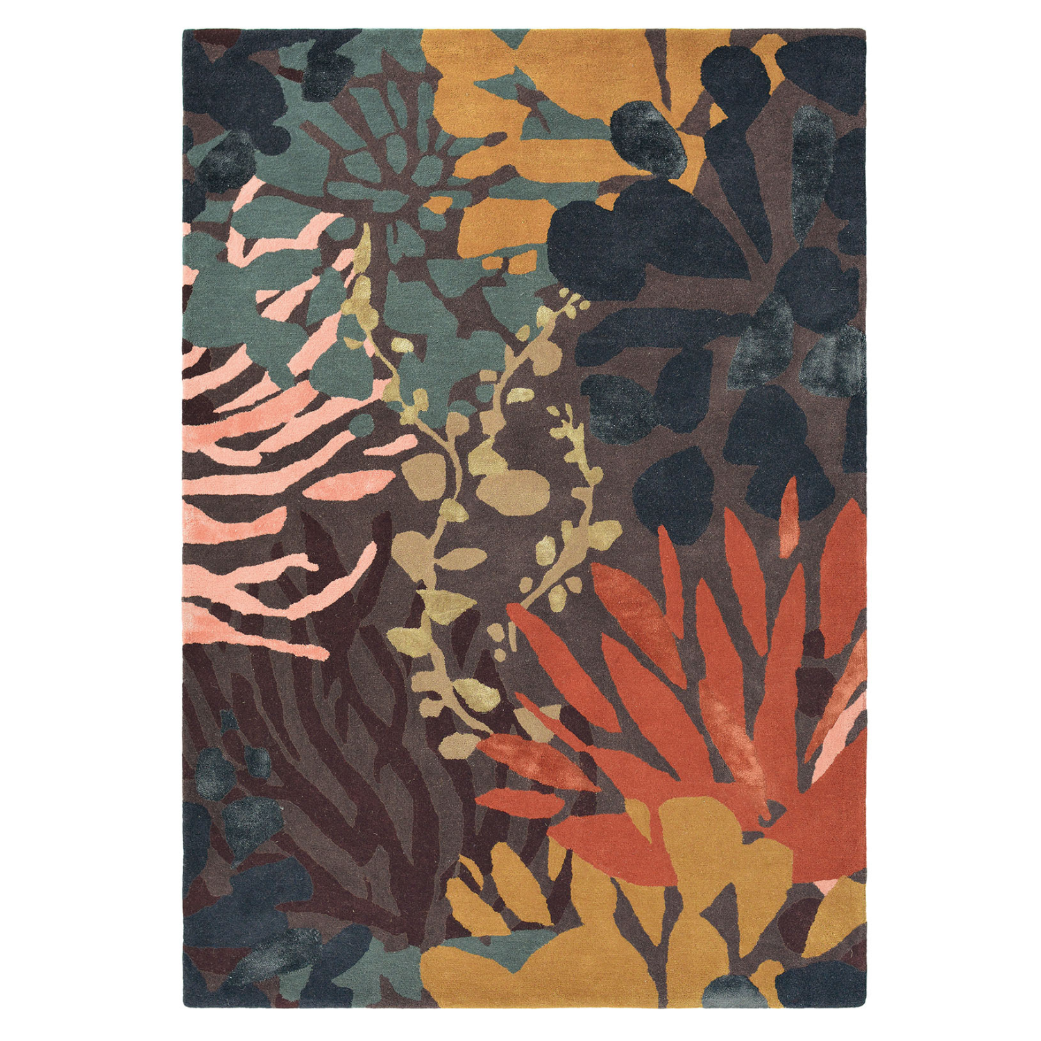 Koberec ESTELLA SUBMARINE oranžovo-hnědý