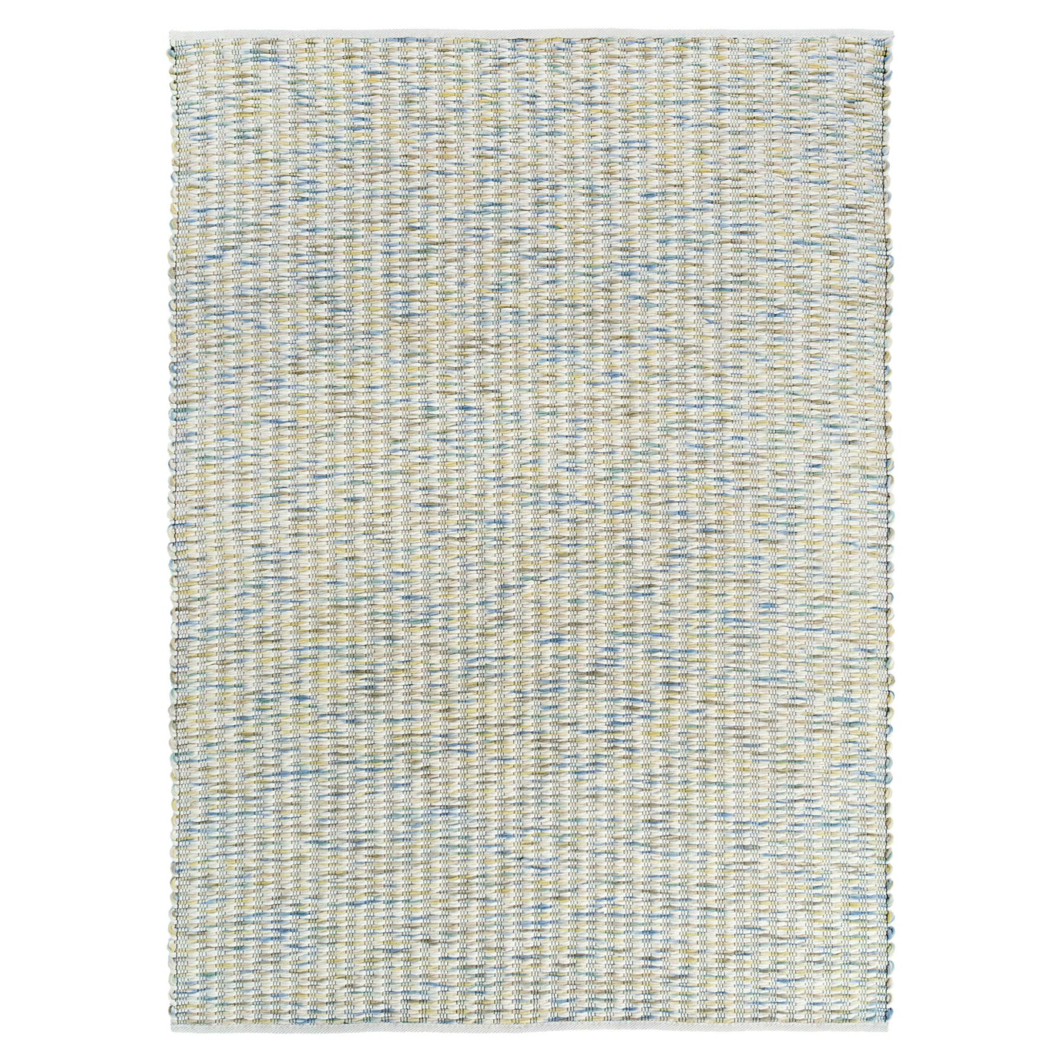 Beige-blue grain rug