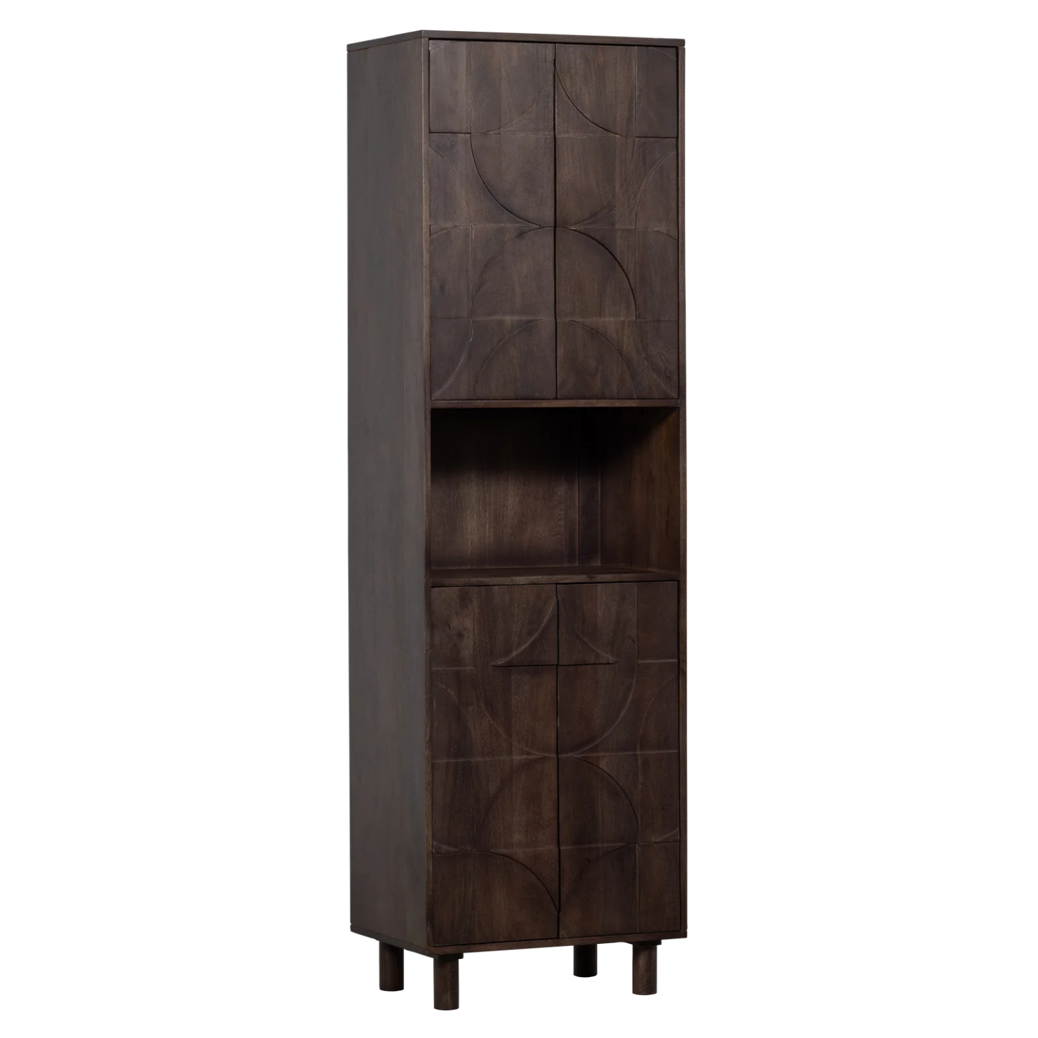 Regál DRAW z mangového dřeva